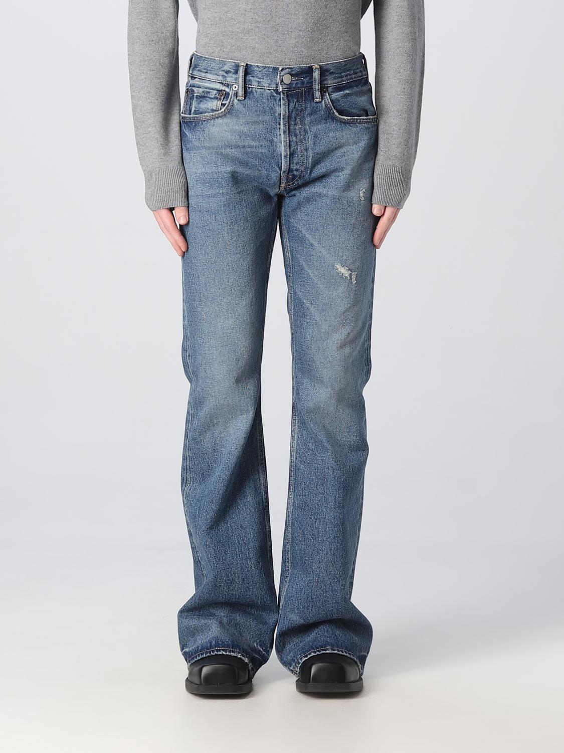 ACNE STUDIOS JEANS: Jeans Acne Studios in denim, Blue - Img 1