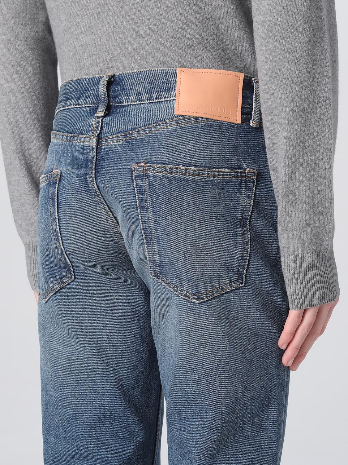 ACNE STUDIOS JEANS: Jeans Acne Studios in denim, Blue - Img 4