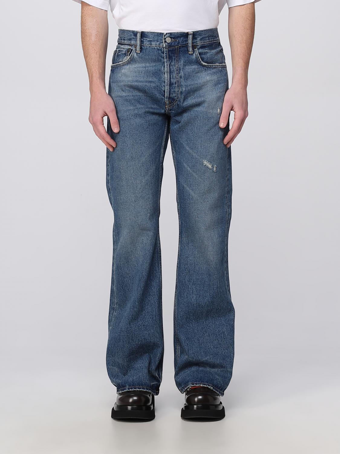 ACNE STUDIOS JEANS: Jeans Acne Studios in denim, Azzurro - Img 1