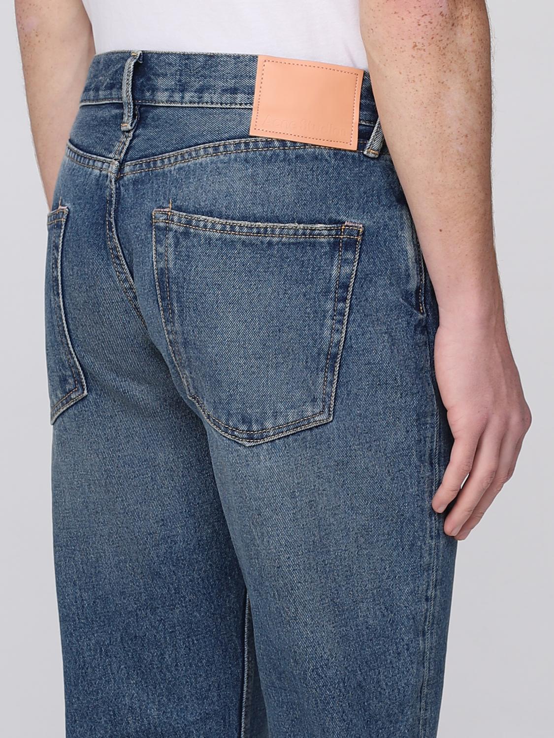ACNE STUDIOS JEANS: Jeans Acne Studios in denim, Azzurro - Img 5
