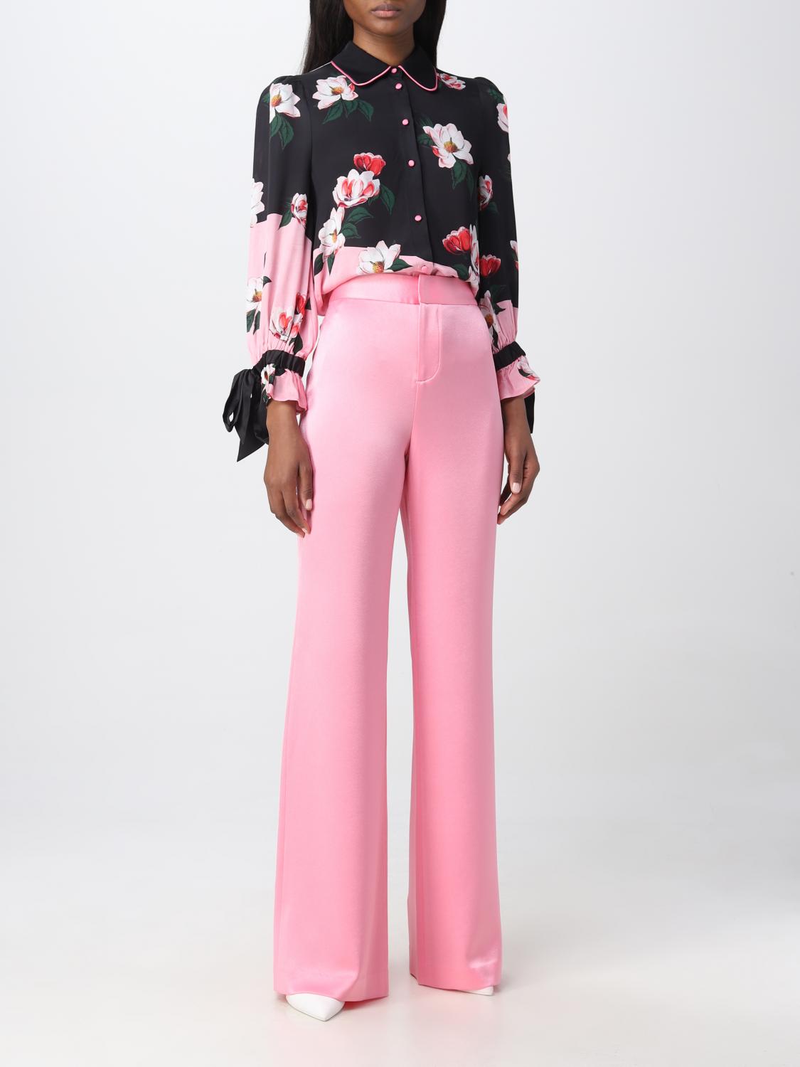 ALICE+OLIVIA CAMICIA: Camicia Willa Alice+Olivia con motivo floreale, Fantasia - Img 2