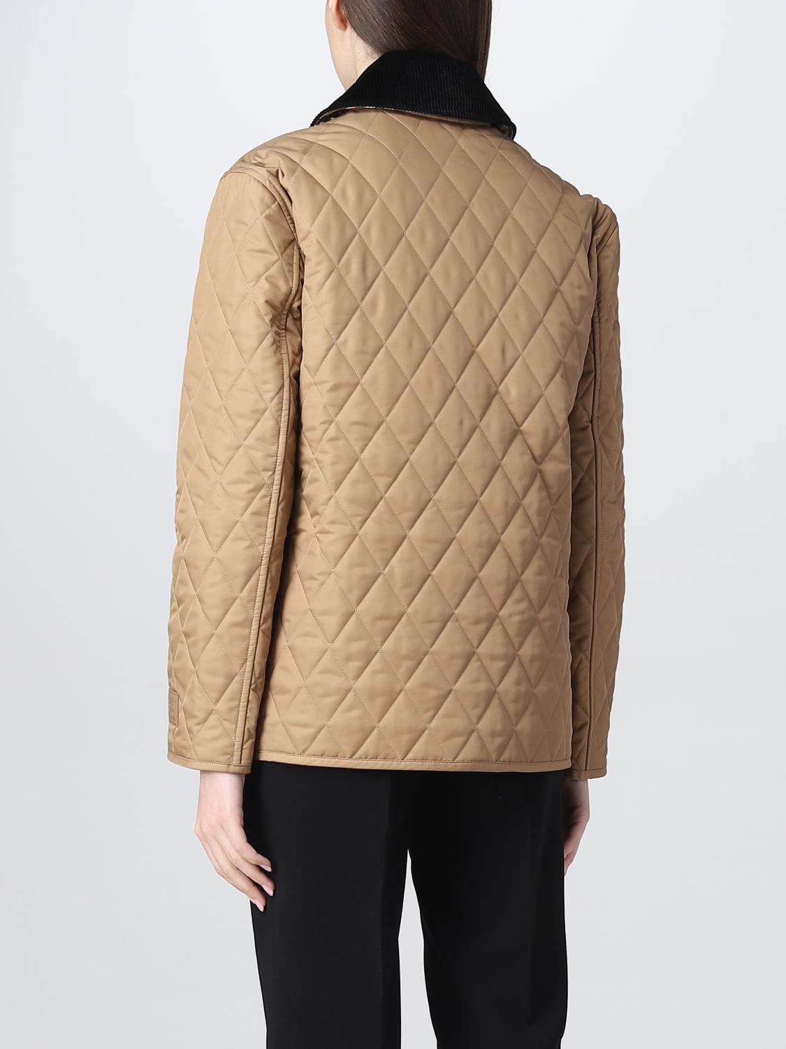 ジャケット BURBERRY Women Outer 8065108 A1420 CAMEL Brown BURBERRY: Jacket woman - Camel | Burberry jacket 8065108