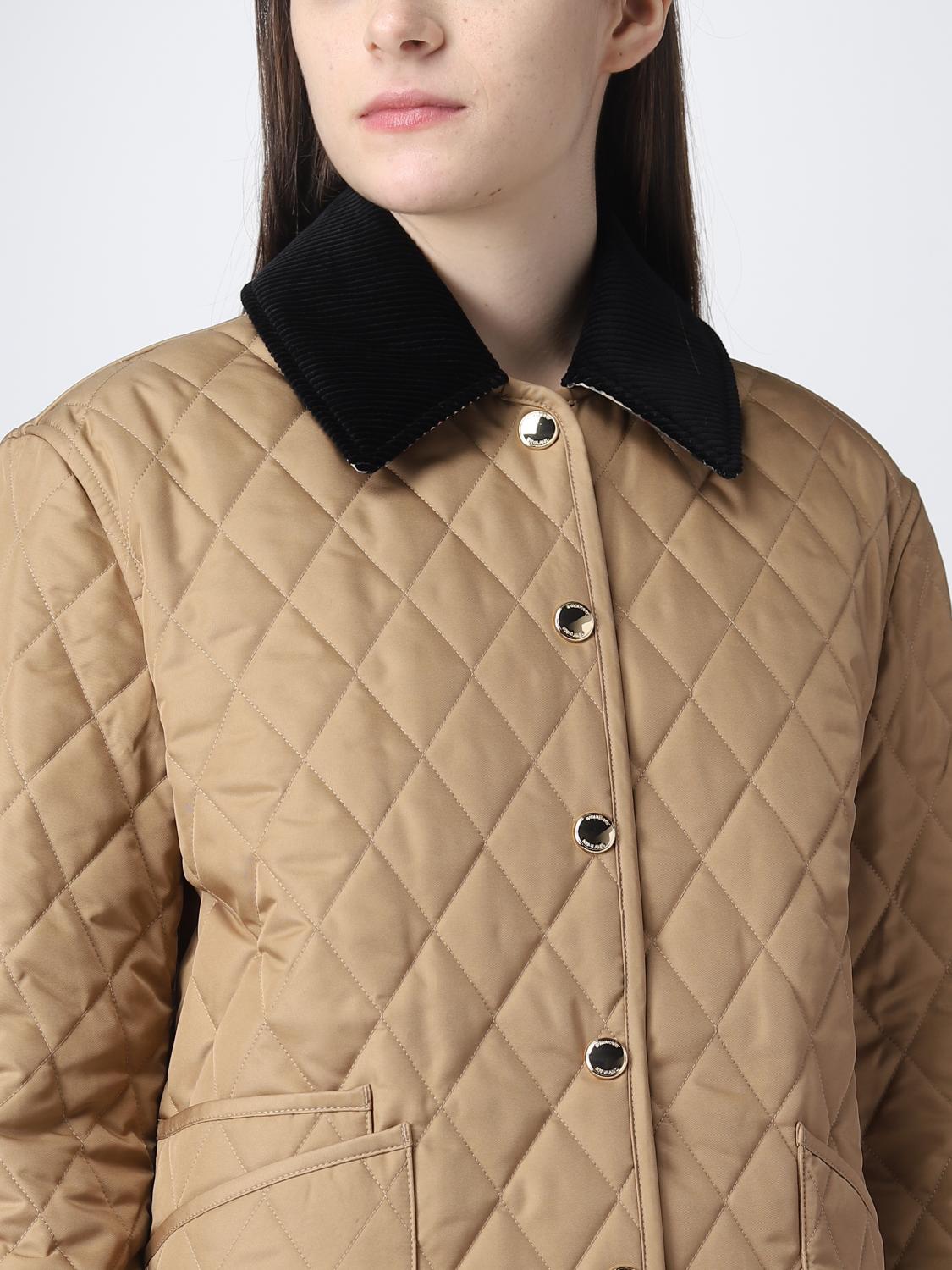 BURBERRY: Jacket woman - Camel | Burberry jacket 8065108