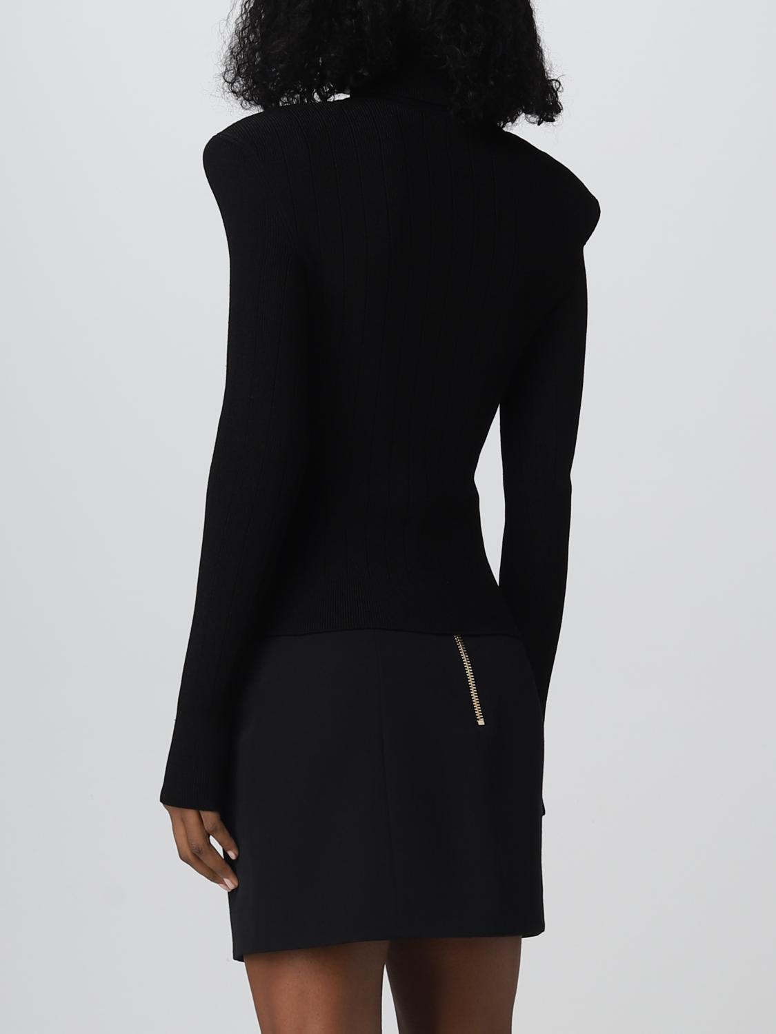 BALMAIN PULLOVER: Pullover damen Balmain, Schwarz - Img 3