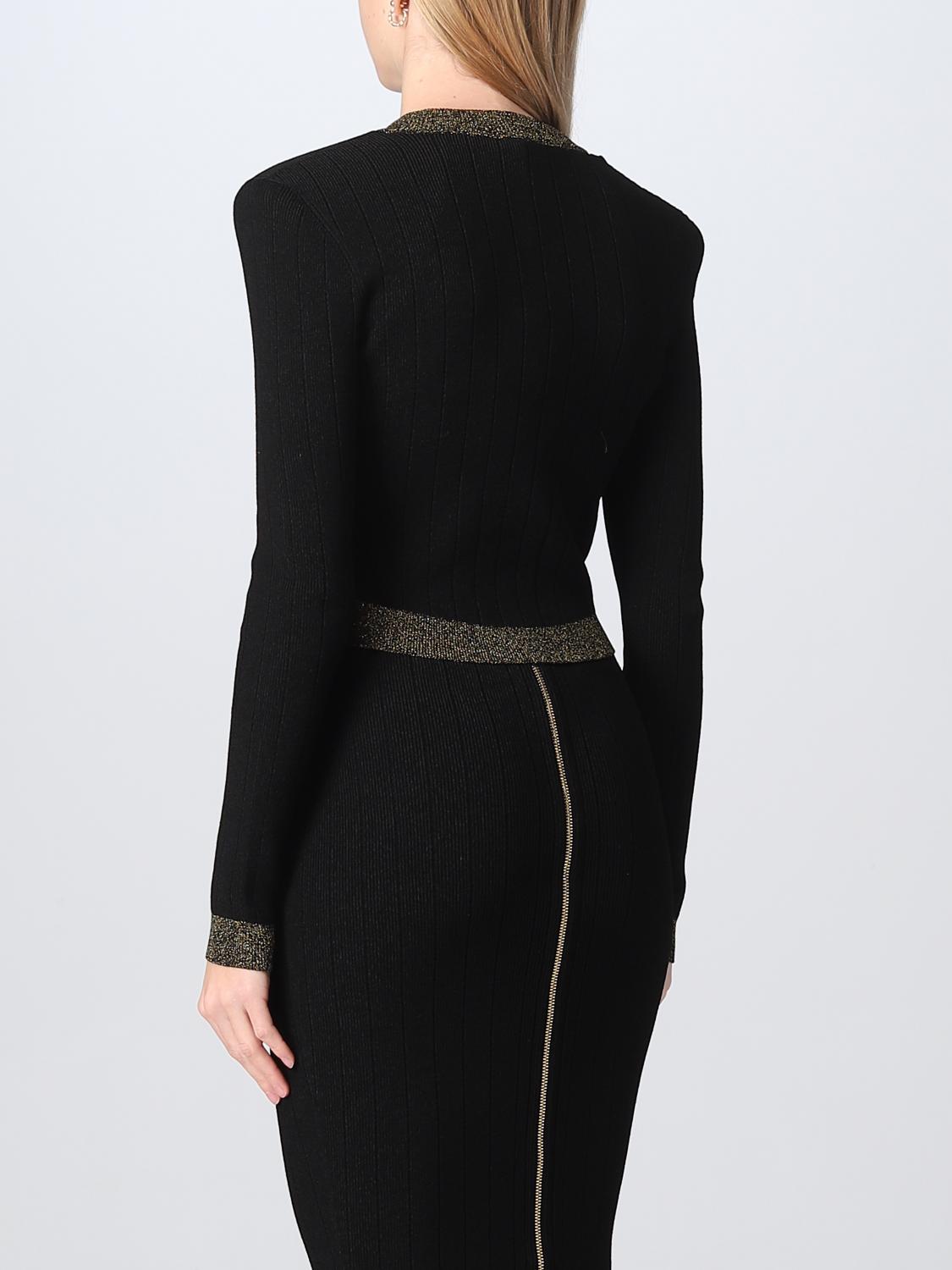 BALMAIN PULLOVER: Pullover damen Balmain, Schwarz - Img 3