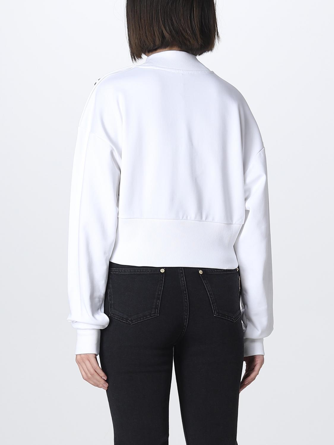 BALMAIN SUDADERA: Sudadera mujer Balmain, Blanco - Img 3