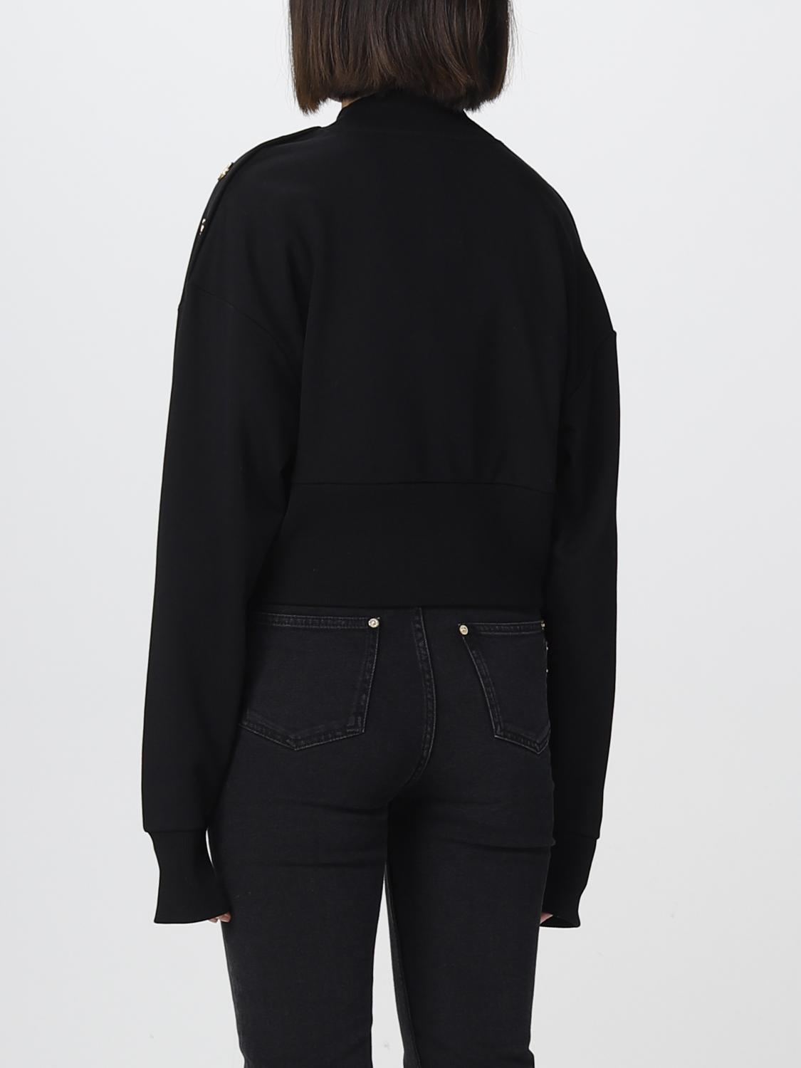 BALMAIN SUDADERA: Sudadera mujer Balmain, Negro - Img 3