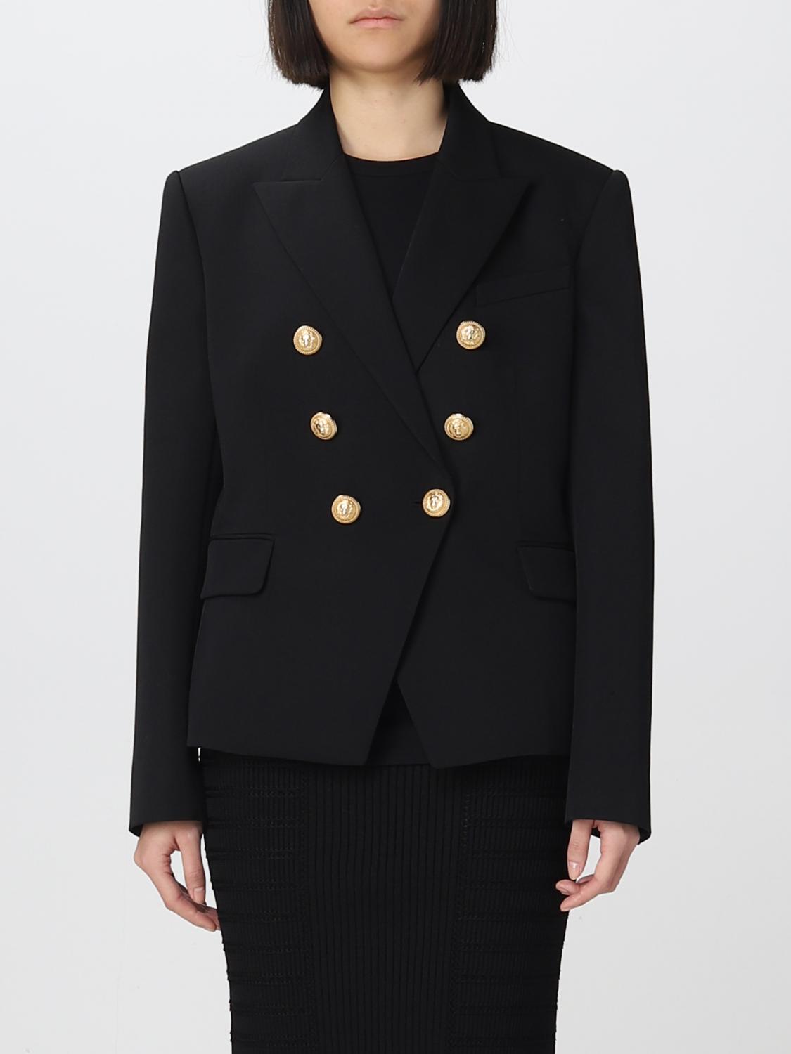 BALMAIN AMERICANA: Chaqueta mujer Balmain, Negro - Img 1