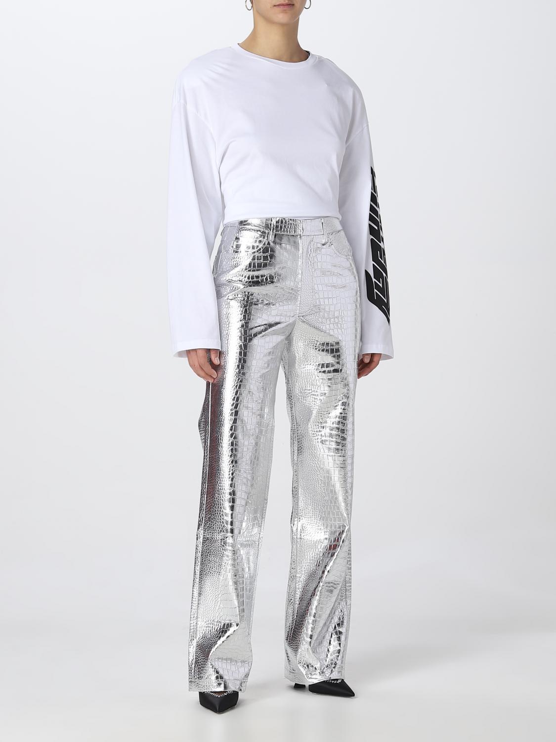 ROTATE PANTALON: Pantalon femme Rotate, Argent - Img 2