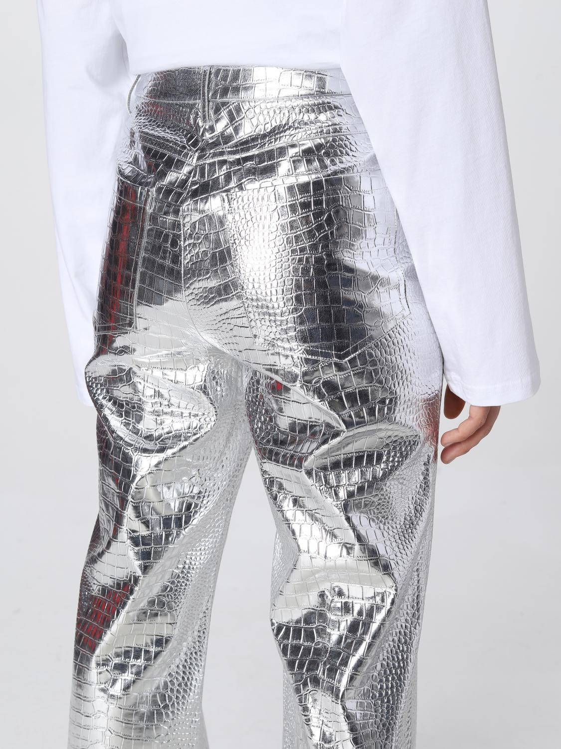 ROTATE PANTALON: Pantalon femme Rotate, Argent - Img 4