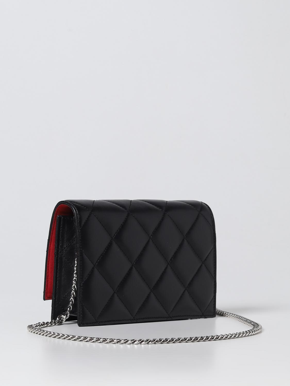 MCQUEEN BORSA MINI: Borsa Skull McQueen in pelle trapuntata, Avorio - Img 2