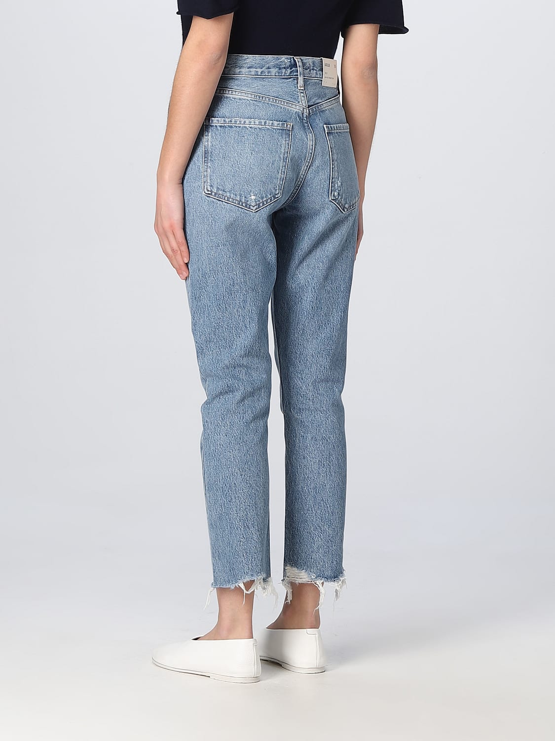 Agolde Jeans woman - Denim | A0561371 | GIGLIO.COM