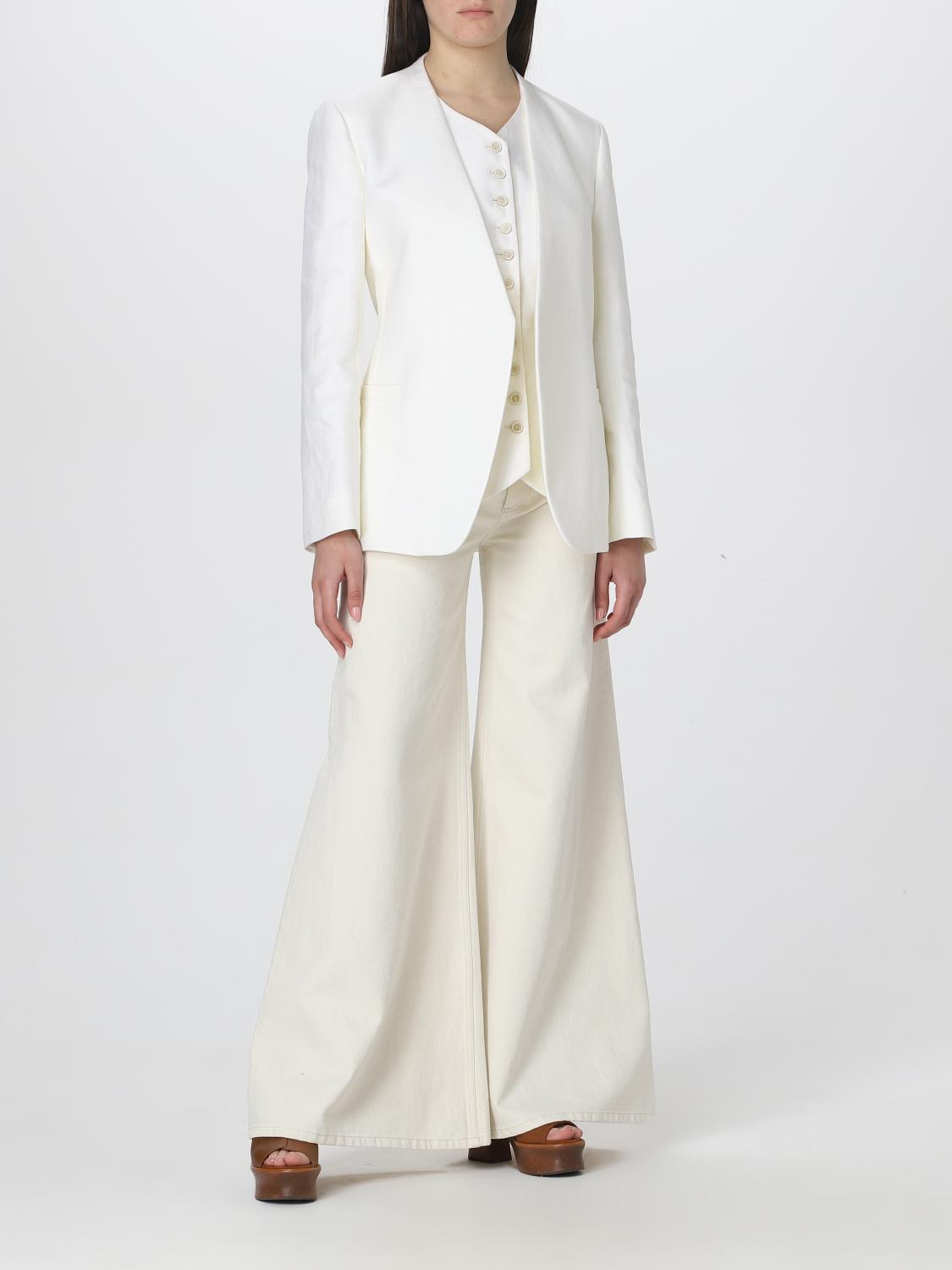 CHLOÉ JACKET: Jacket woman ChloÉ, Milk - Img 2