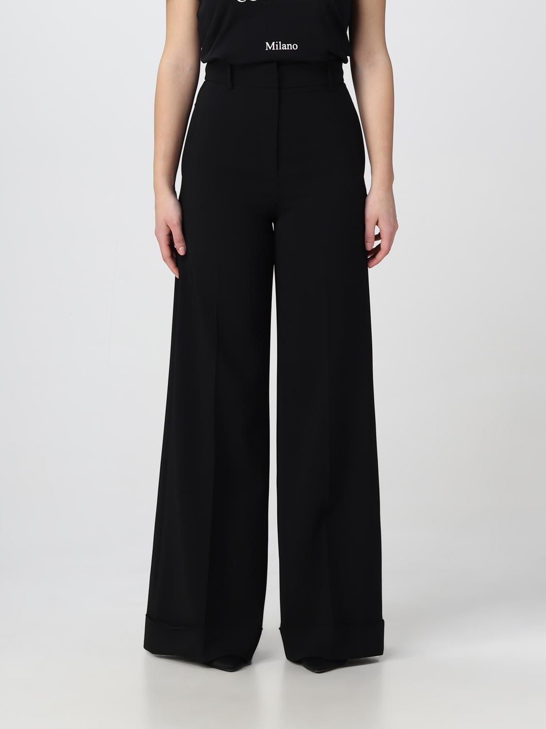 MOSCHINO COUTURE: Pants woman - Black | Moschino Couture