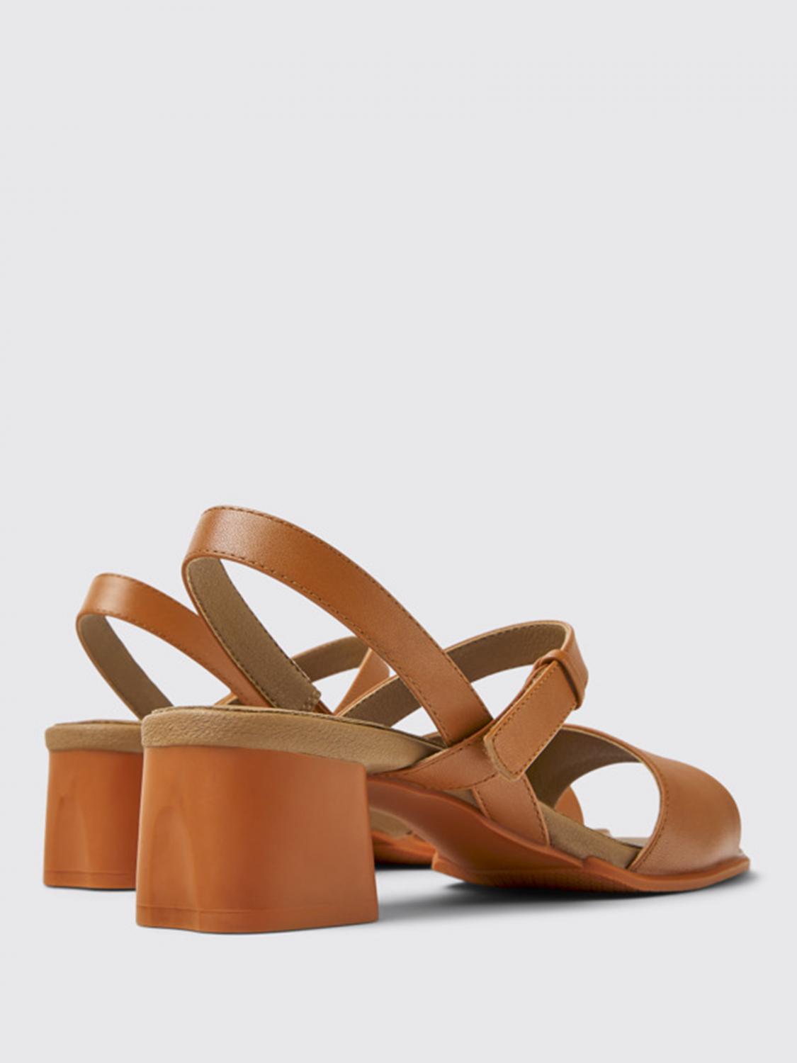 CAMPER SANDALEN MIT ABSATZ: Flache sandalen damen Camper, Braun - Img 3