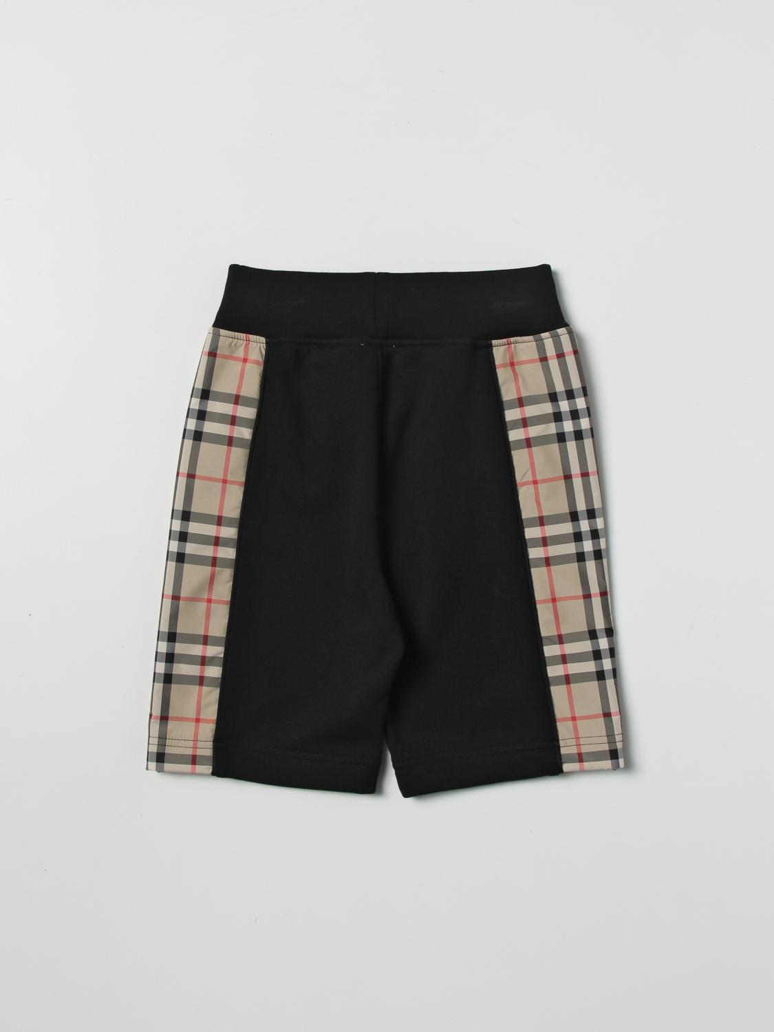 Burberry 短裤儿童- 黑色| 8060958 | GIGLIO.COM