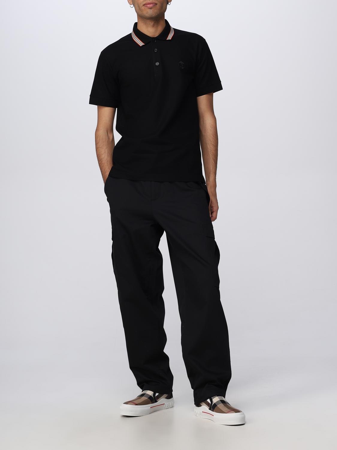 BURBERRY POLO: Pullover herren Burberry, Schwarz - Img 2