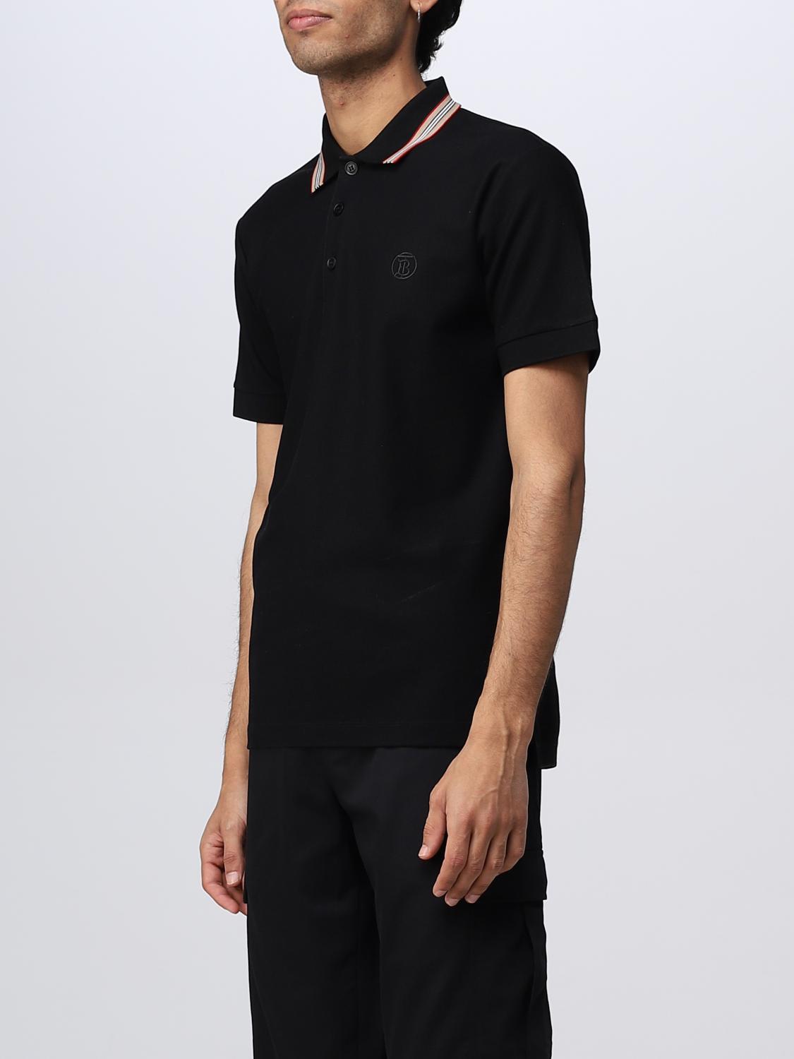 BURBERRY POLO: Pullover herren Burberry, Schwarz - Img 4
