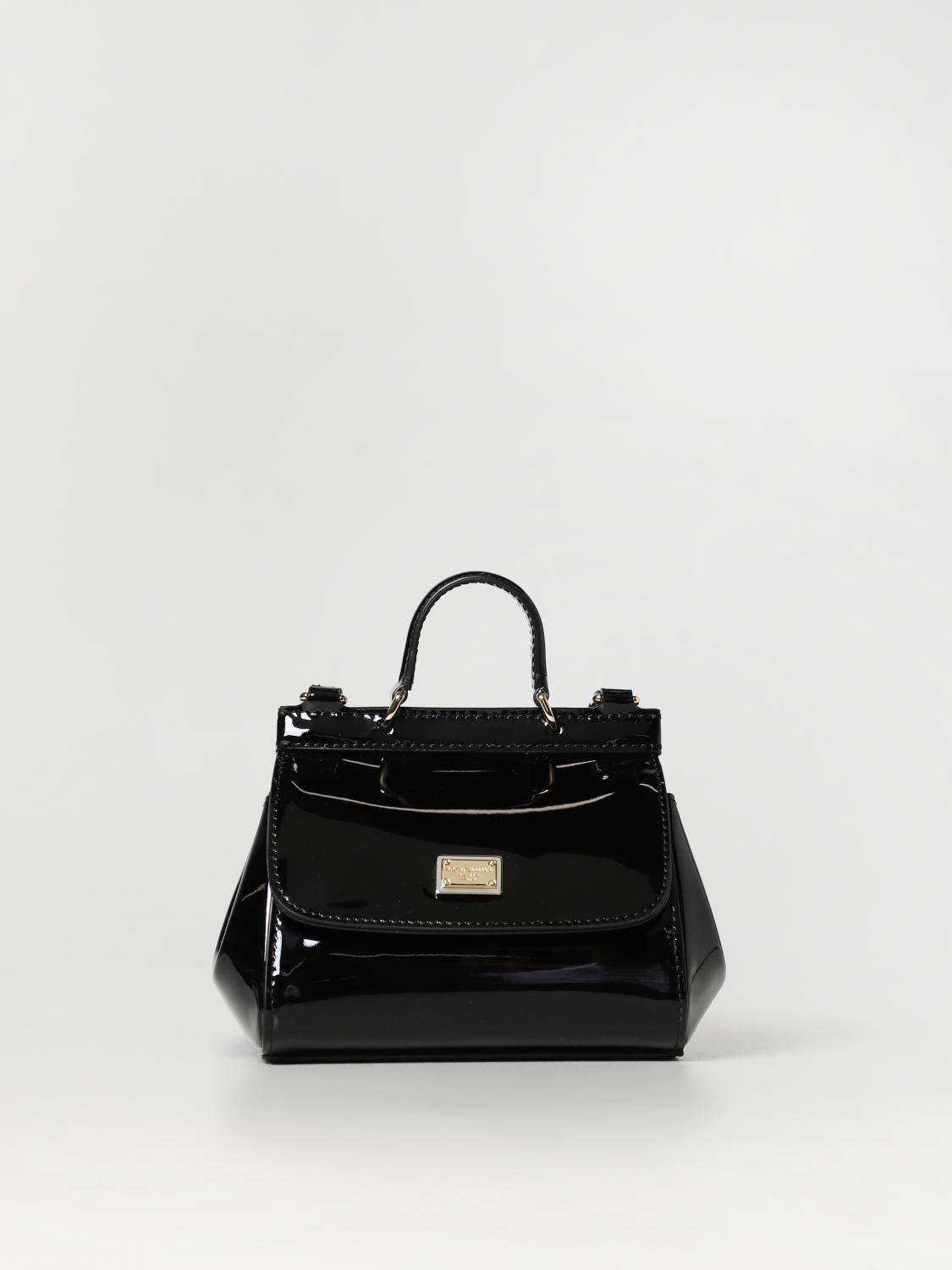 DOLCE & GABBANA BAG: Sicily Patent Leather Bag Dolce & Gabbana, Black - Img 1