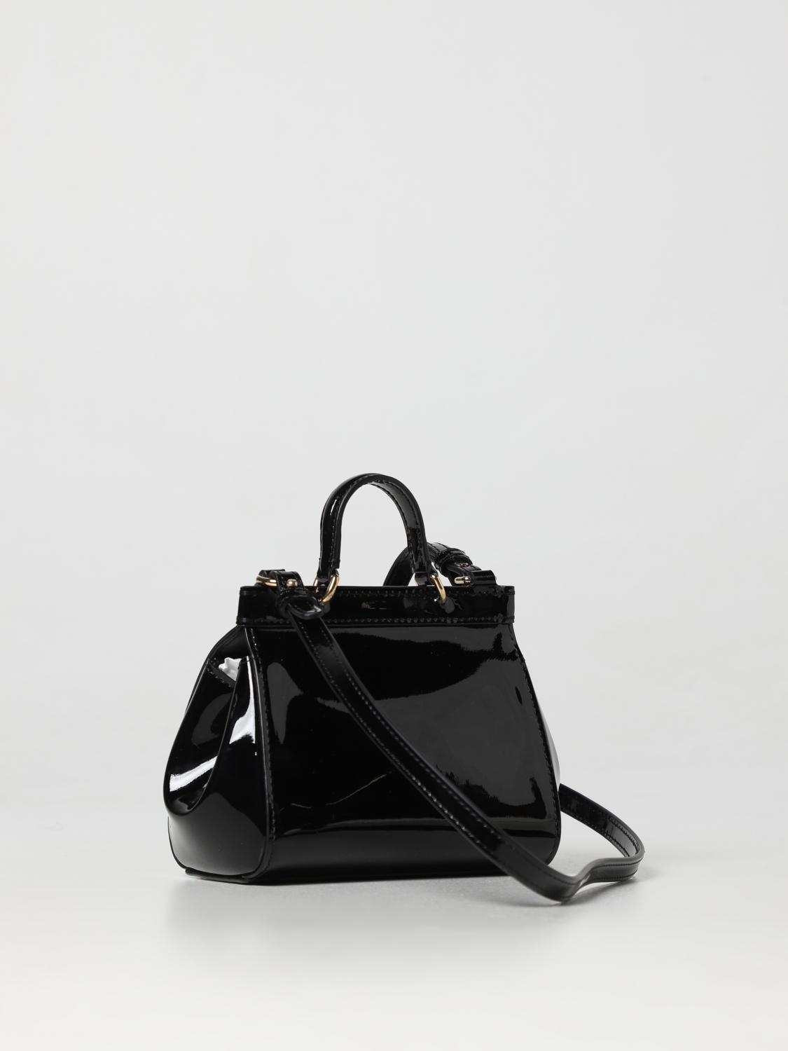DOLCE & GABBANA BAG: Sicily Patent Leather Bag Dolce & Gabbana, Black - Img 2