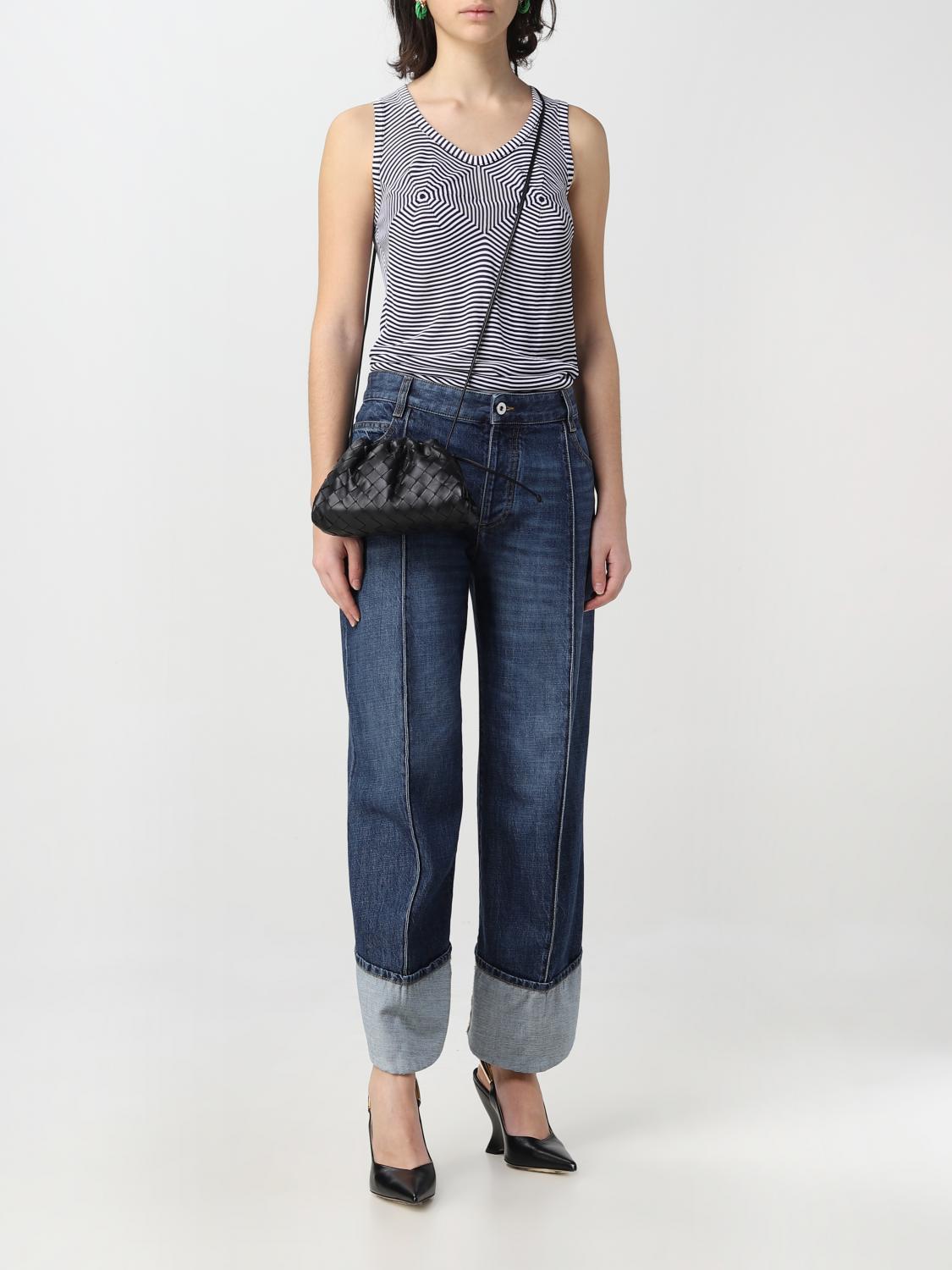 BOTTEGA VENETA CLUTCH: Mini bolso mujer Bottega Veneta, Negro - Img 2