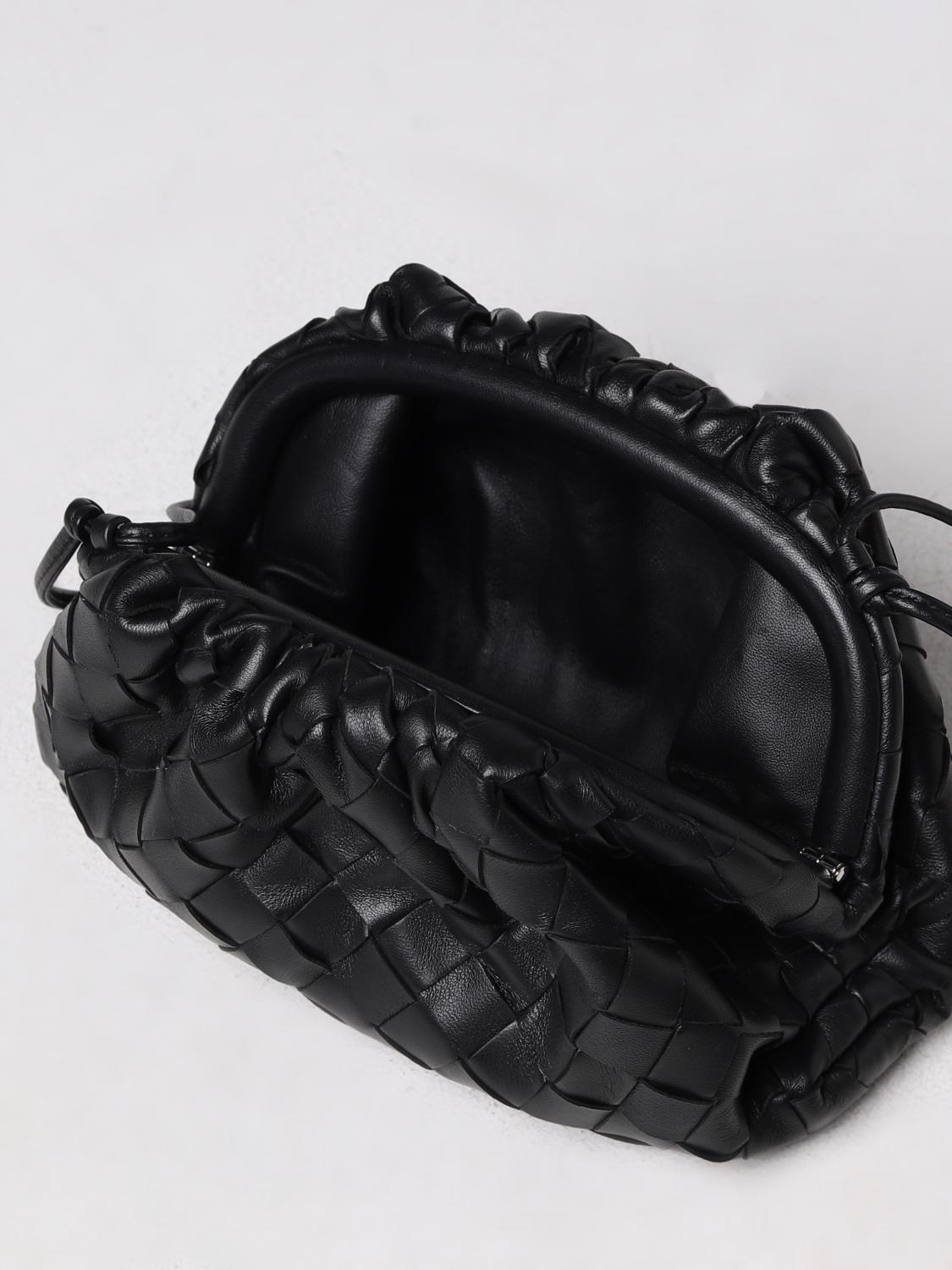 BOTTEGA VENETA CLUTCH: Mini bolso mujer Bottega Veneta, Negro - Img 5