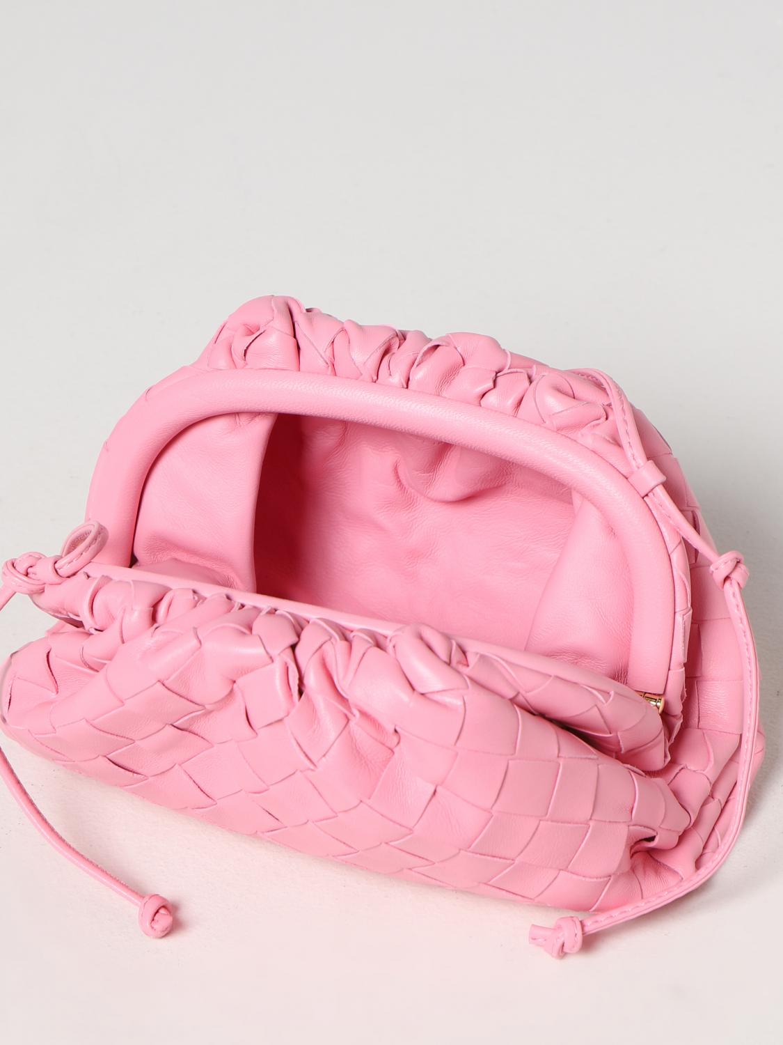 BOTTEGA VENETA CLUTCH: Mini bolso mujer Bottega Veneta, Oro - Img 4