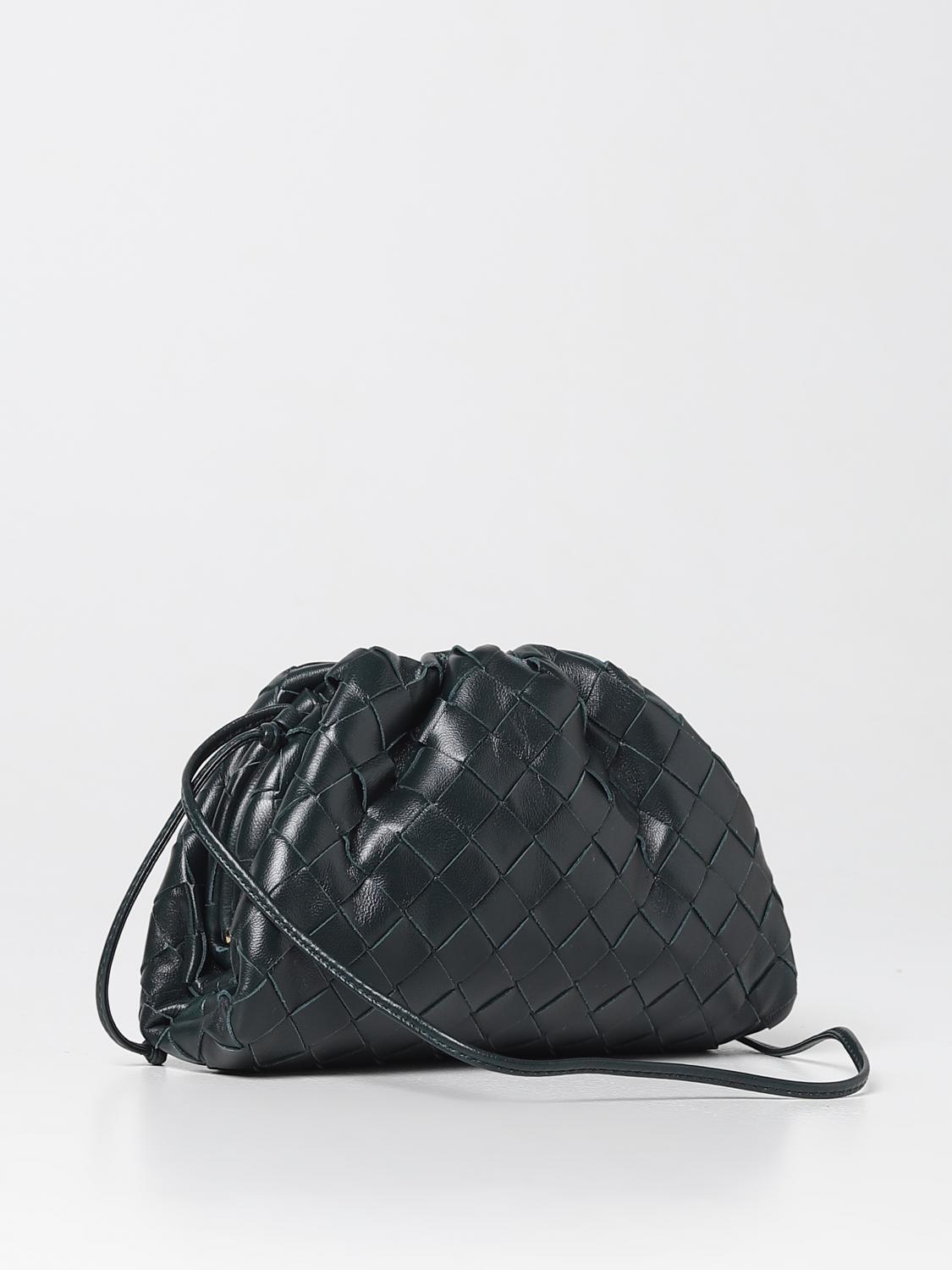 BOTTEGA VENETA CLUTCH: Mini bolso mujer Bottega Veneta, Verde Bosque - Img 2