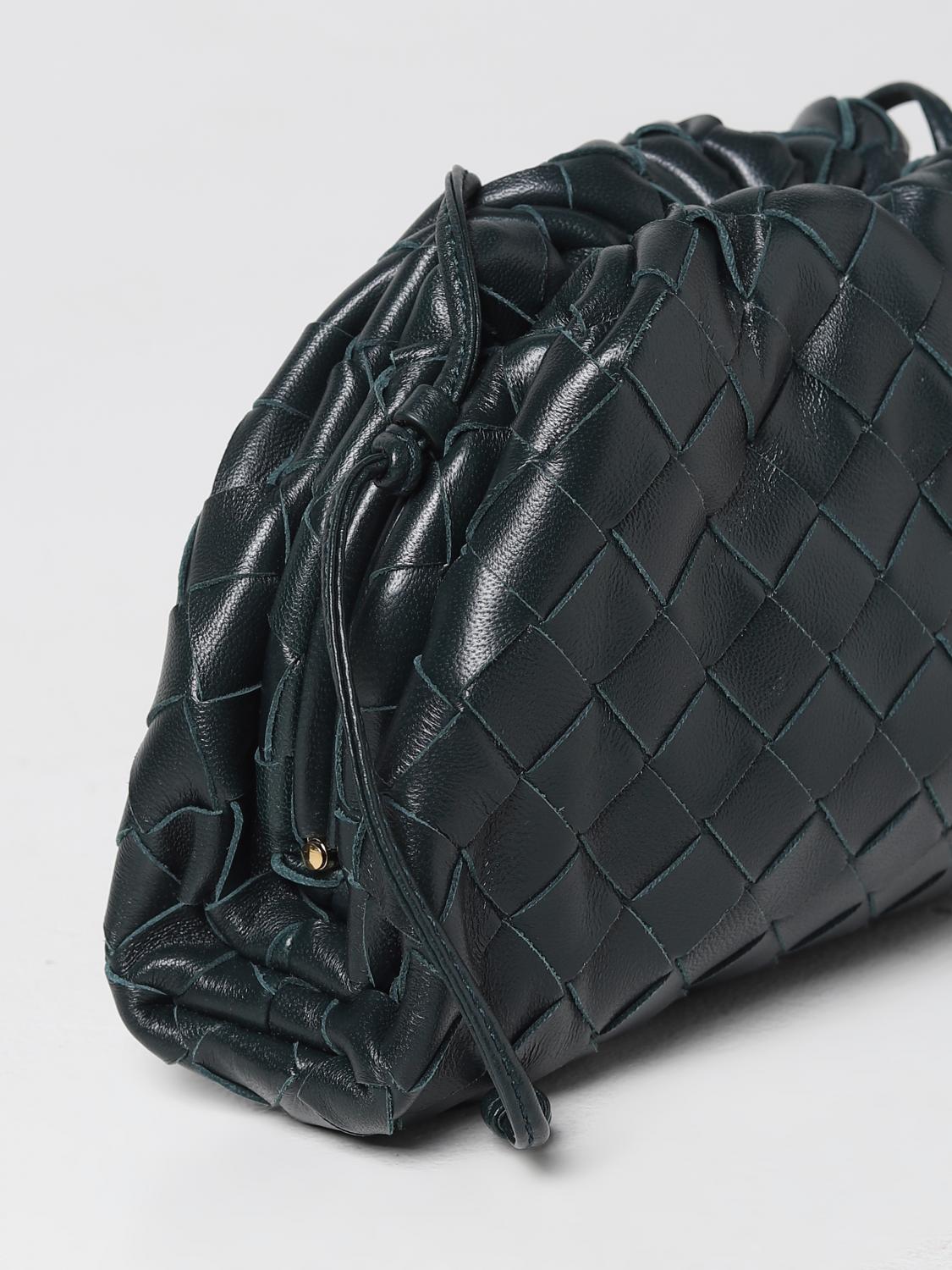 BOTTEGA VENETA CLUTCH: Mini bolso mujer Bottega Veneta, Verde Bosque - Img 3