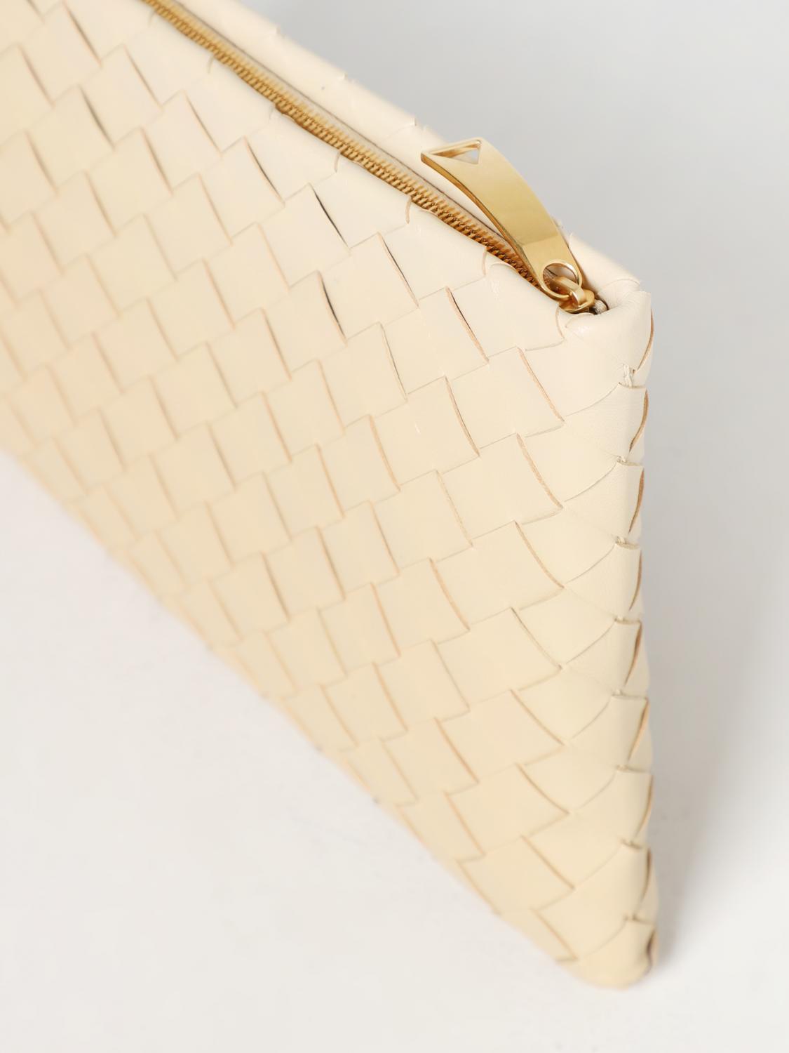 BOTTEGA VENETA POCHETTE: Mini sac à main femme Bottega Veneta, Gris - Img 3