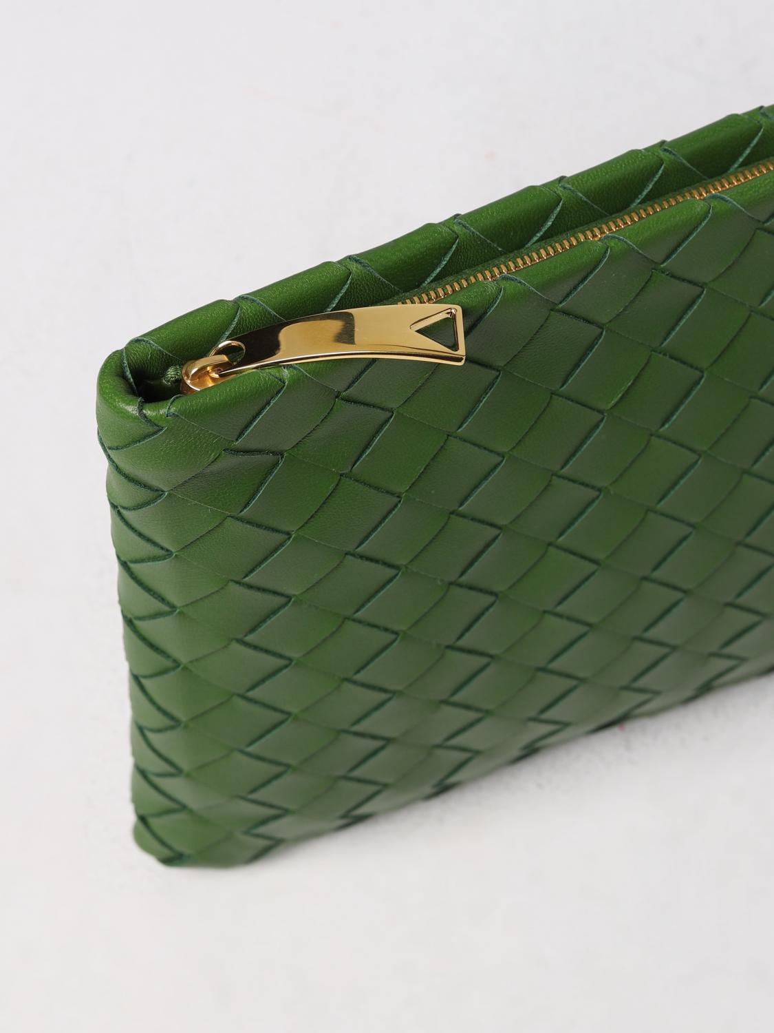 BOTTEGA VENETA POCHETTE: Mini sac à main femme Bottega Veneta, Vert Chartreuse - Img 3