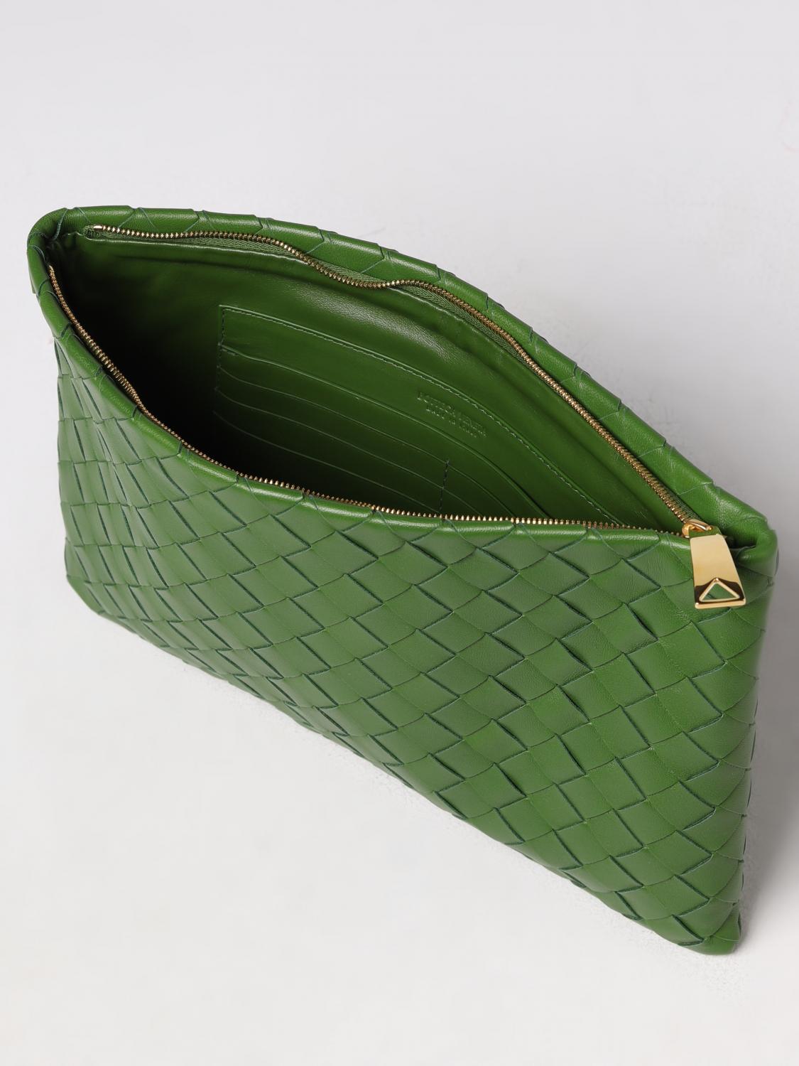 BOTTEGA VENETA POCHETTE: Mini sac à main femme Bottega Veneta, Vert Chartreuse - Img 4