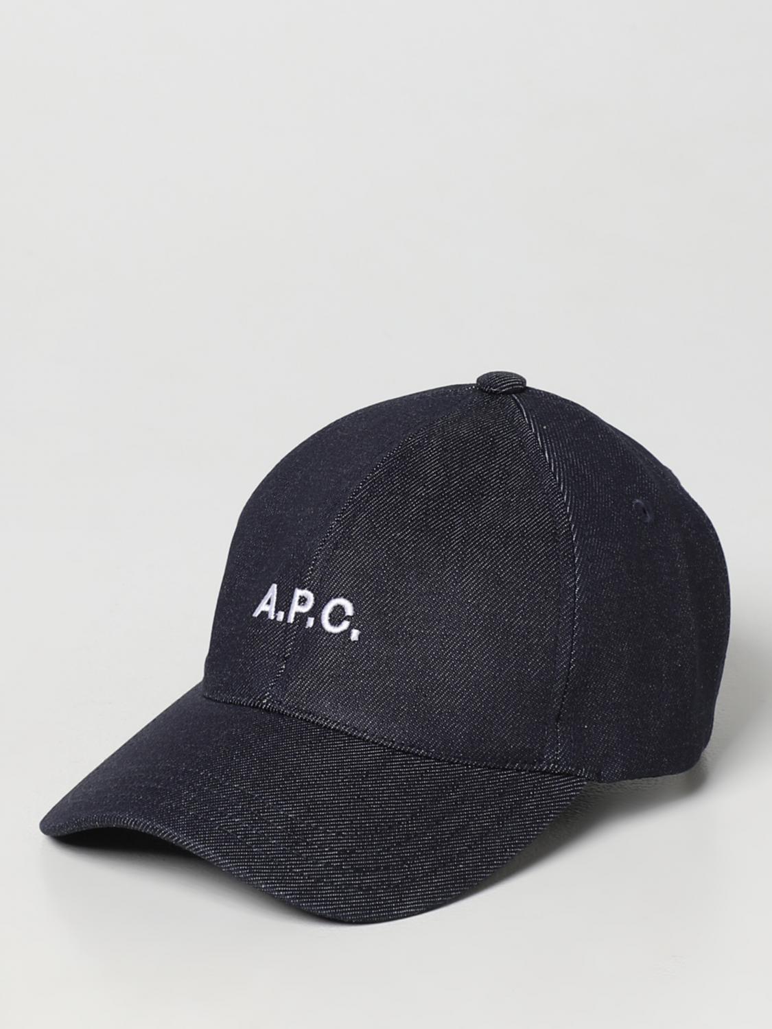 A.P.C. GORRO: Gorro hombre A.P.C., Índigo - Img 1