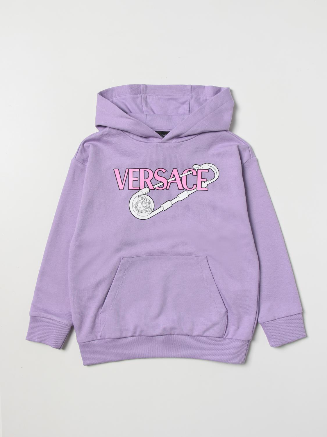 VERSACE JERSEY: Jersey niños Versace Young, Violeta - Img 1