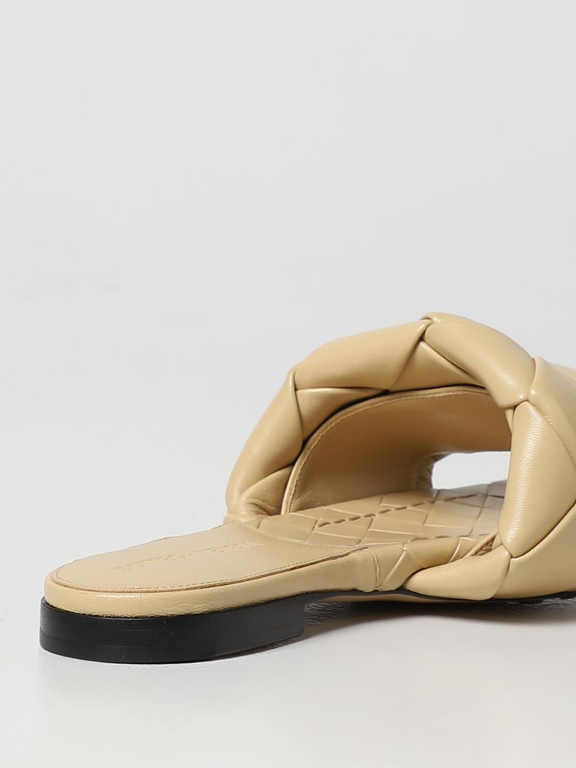 BOTTEGA VENETA FLACHE SANDALEN: Schuhe damen Bottega Veneta, Braun - Img 3