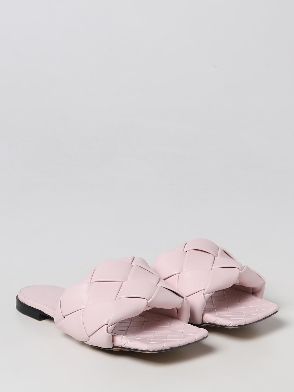 BOTTEGA VENETA FLACHE SANDALEN: Schuhe damen Bottega Veneta, Camel - Img 2