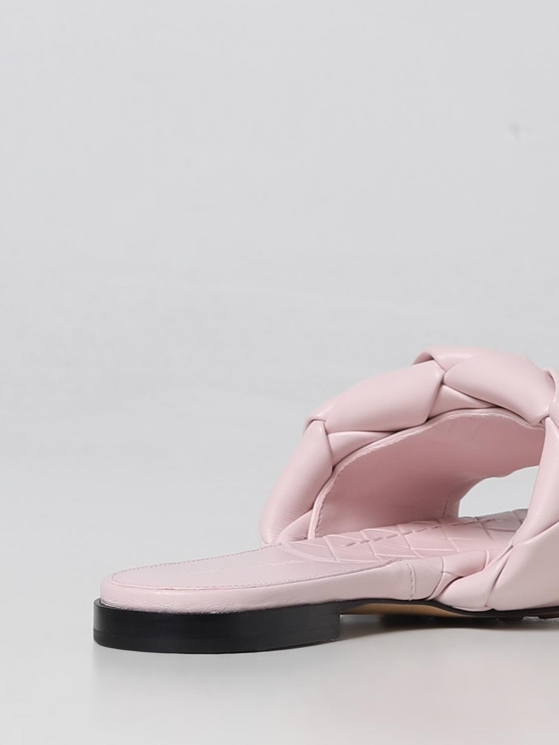 BOTTEGA VENETA FLACHE SANDALEN: Schuhe damen Bottega Veneta, Camel - Img 3