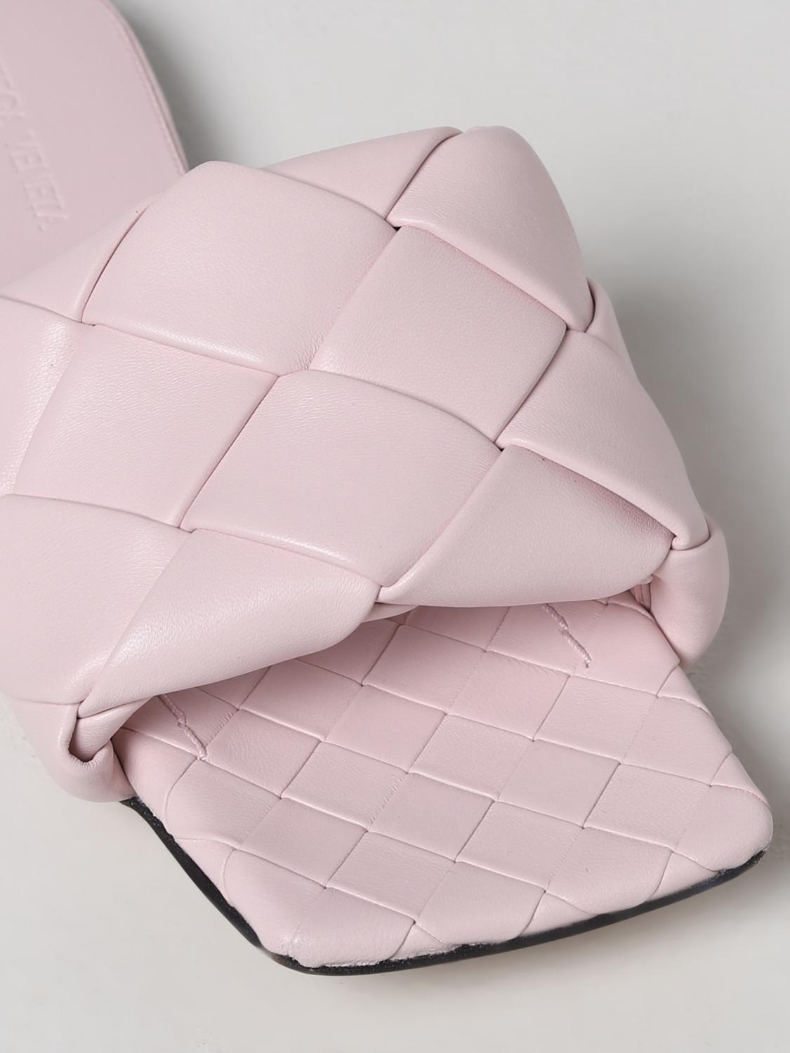 BOTTEGA VENETA FLACHE SANDALEN: Schuhe damen Bottega Veneta, Camel - Img 4