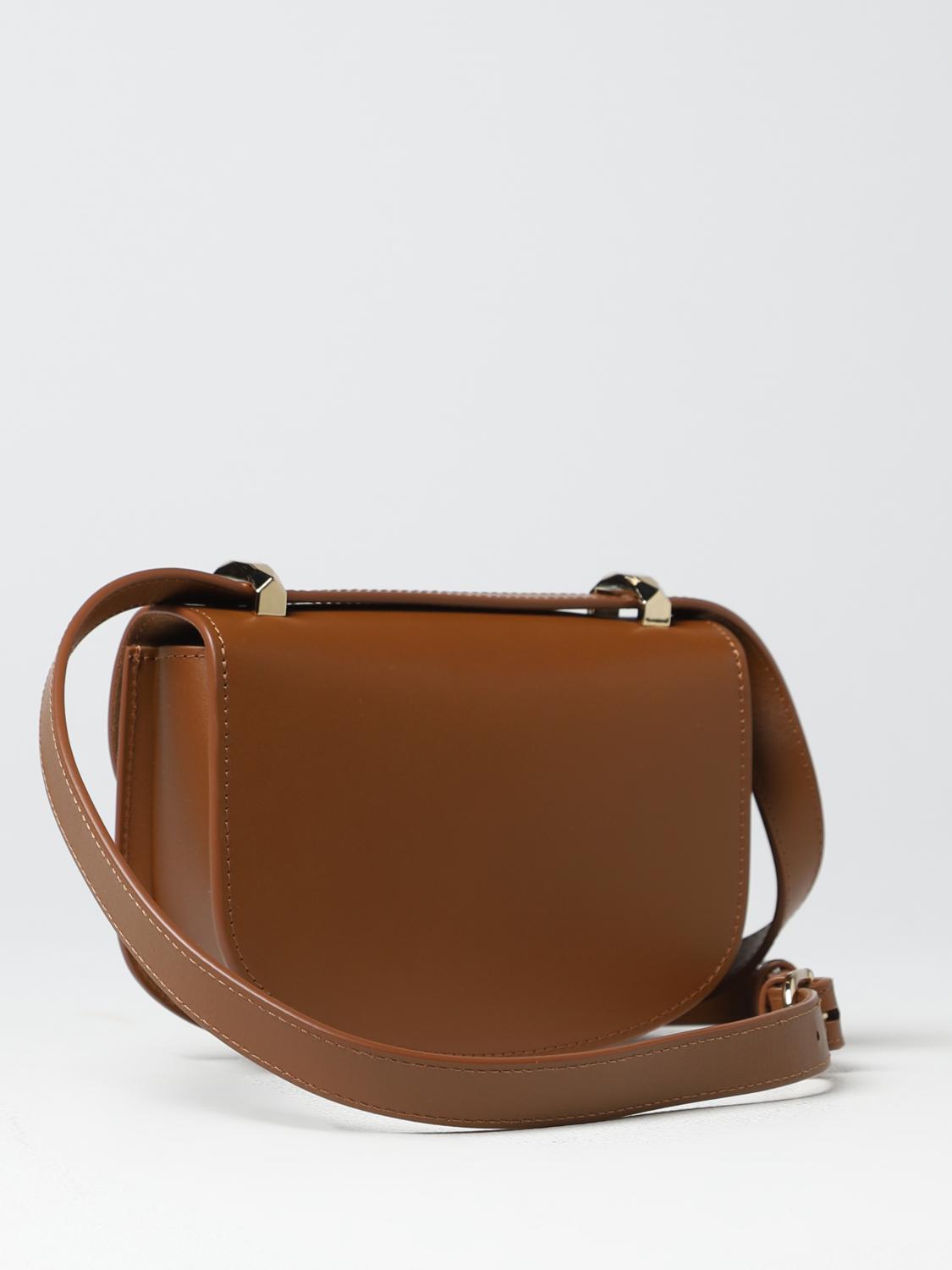 A.P.C. BORSA MINI: Borsa A.P.C. in pelle liscia, Marrone - Img 2