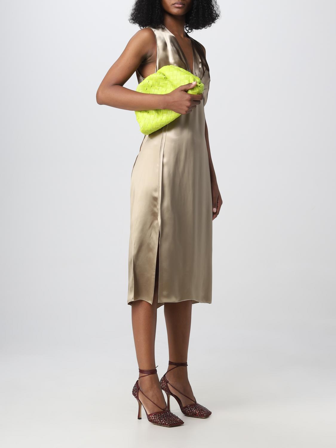 BOTTEGA VENETA POCHETTE: Sac porté épaule femme Bottega Veneta, Vert - Img 2