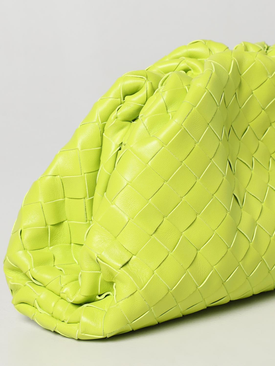 BOTTEGA VENETA POCHETTE: Sac porté épaule femme Bottega Veneta, Vert - Img 4
