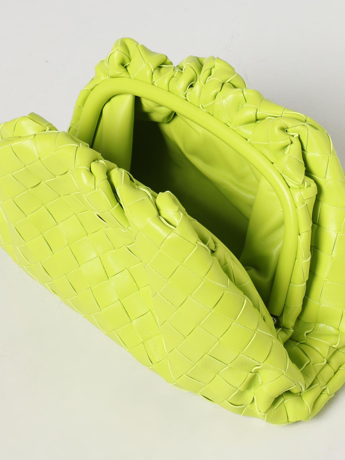 BOTTEGA VENETA POCHETTE: Sac porté épaule femme Bottega Veneta, Vert - Img 5