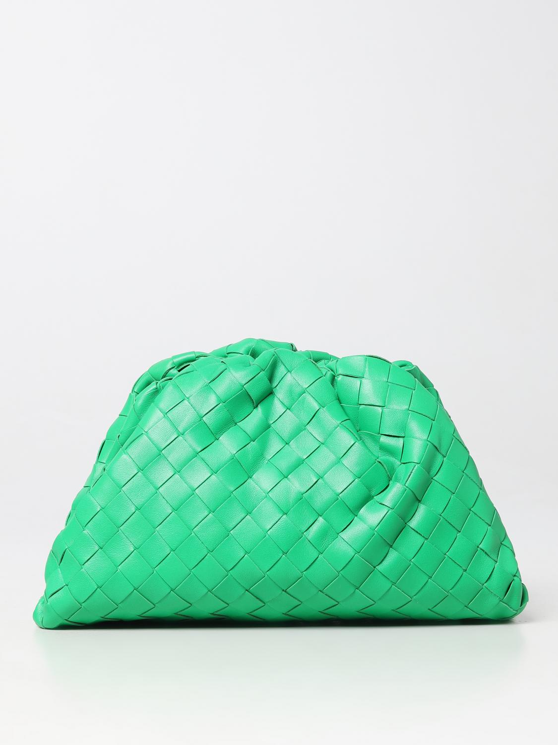 BOTTEGA VENETA CLUTCH: Pouch Teen Bottega Veneta in nappa, Prato - Img 1