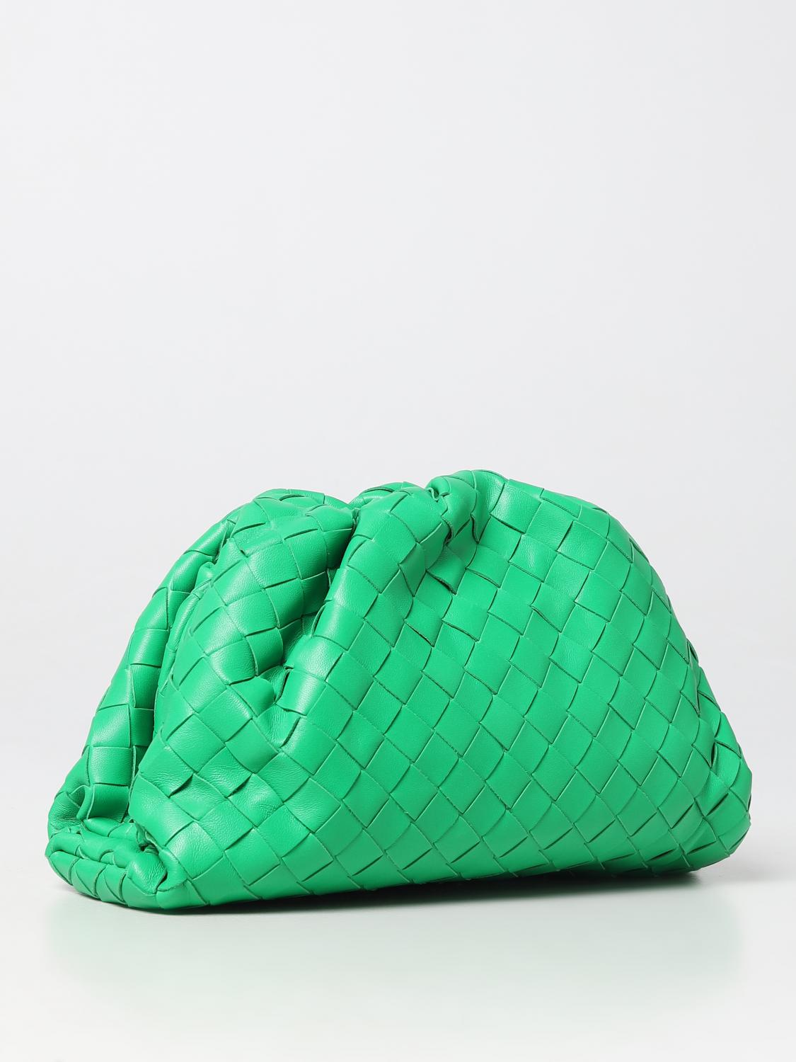 BOTTEGA VENETA CLUTCH: Pouch Teen Bottega Veneta in nappa, Prato - Img 2