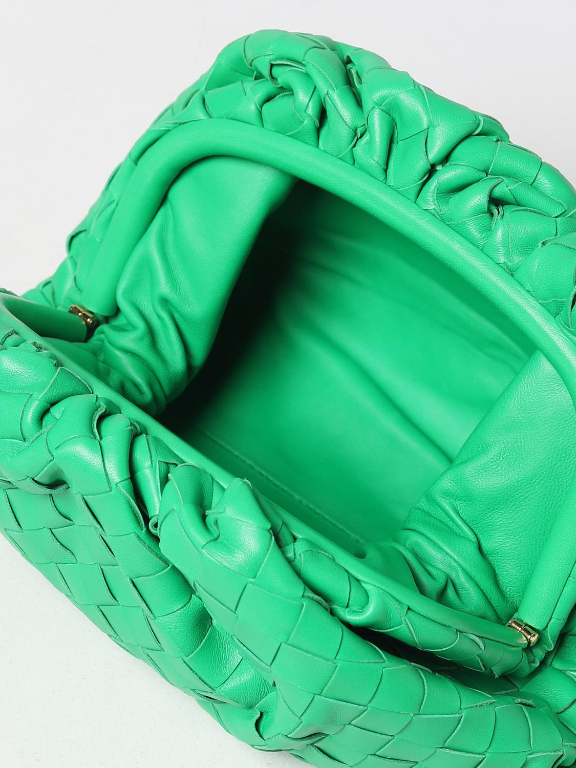 BOTTEGA VENETA CLUTCH: Pouch Teen Bottega Veneta in nappa, Prato - Img 4