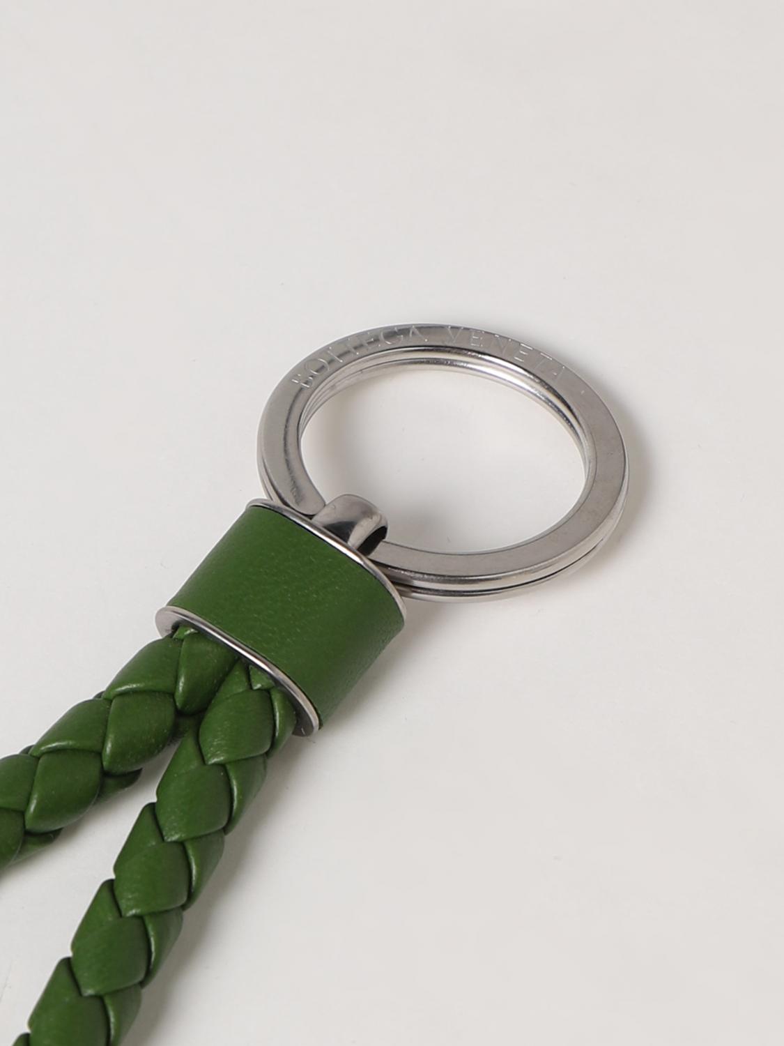 Bottega Veneta Keyring men - Green | 709727VMAY1 | GIGLIO.COM