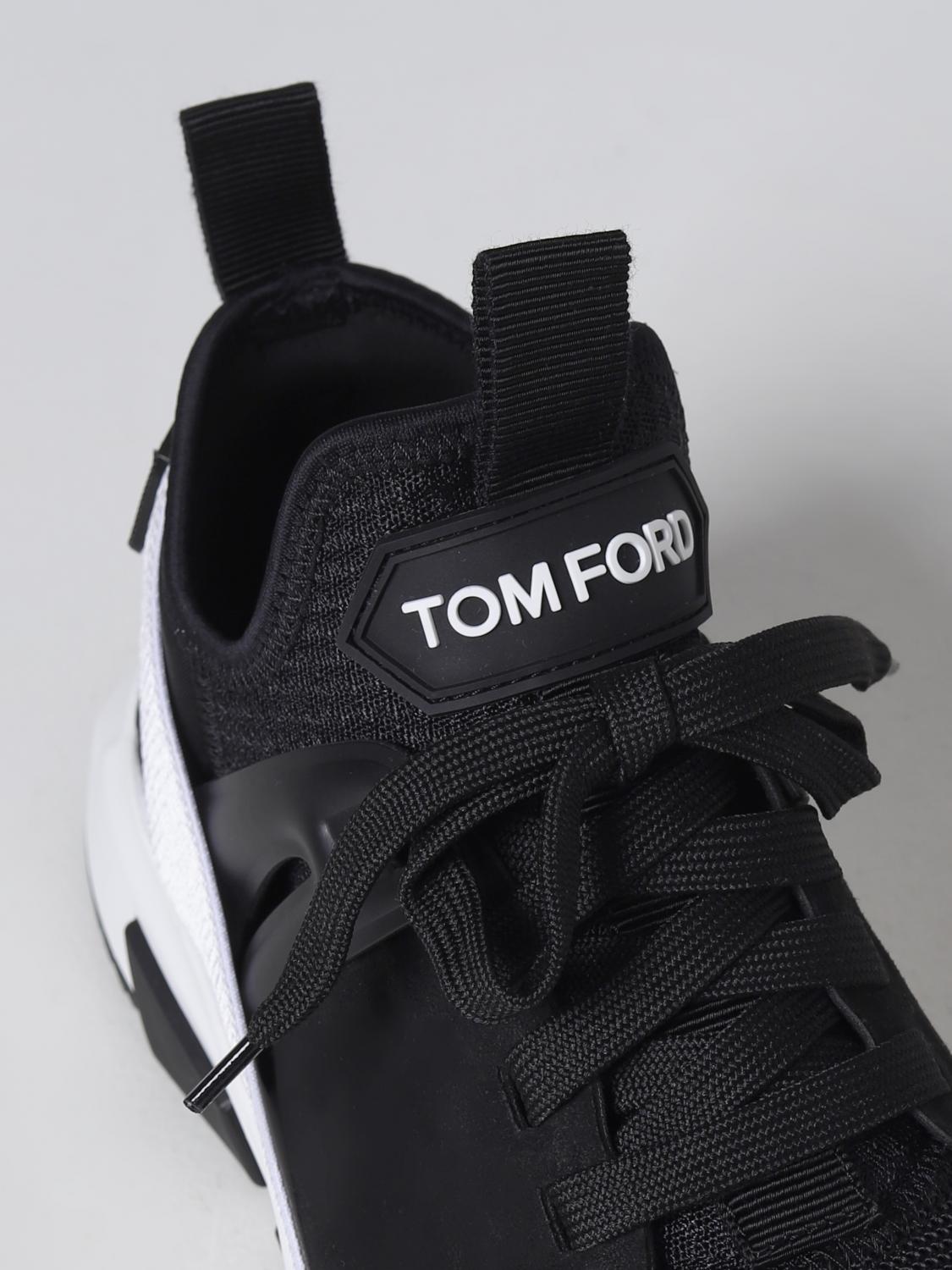 TOM FORD BASKETS: Baskets homme Tom Ford, Noir - Img 4