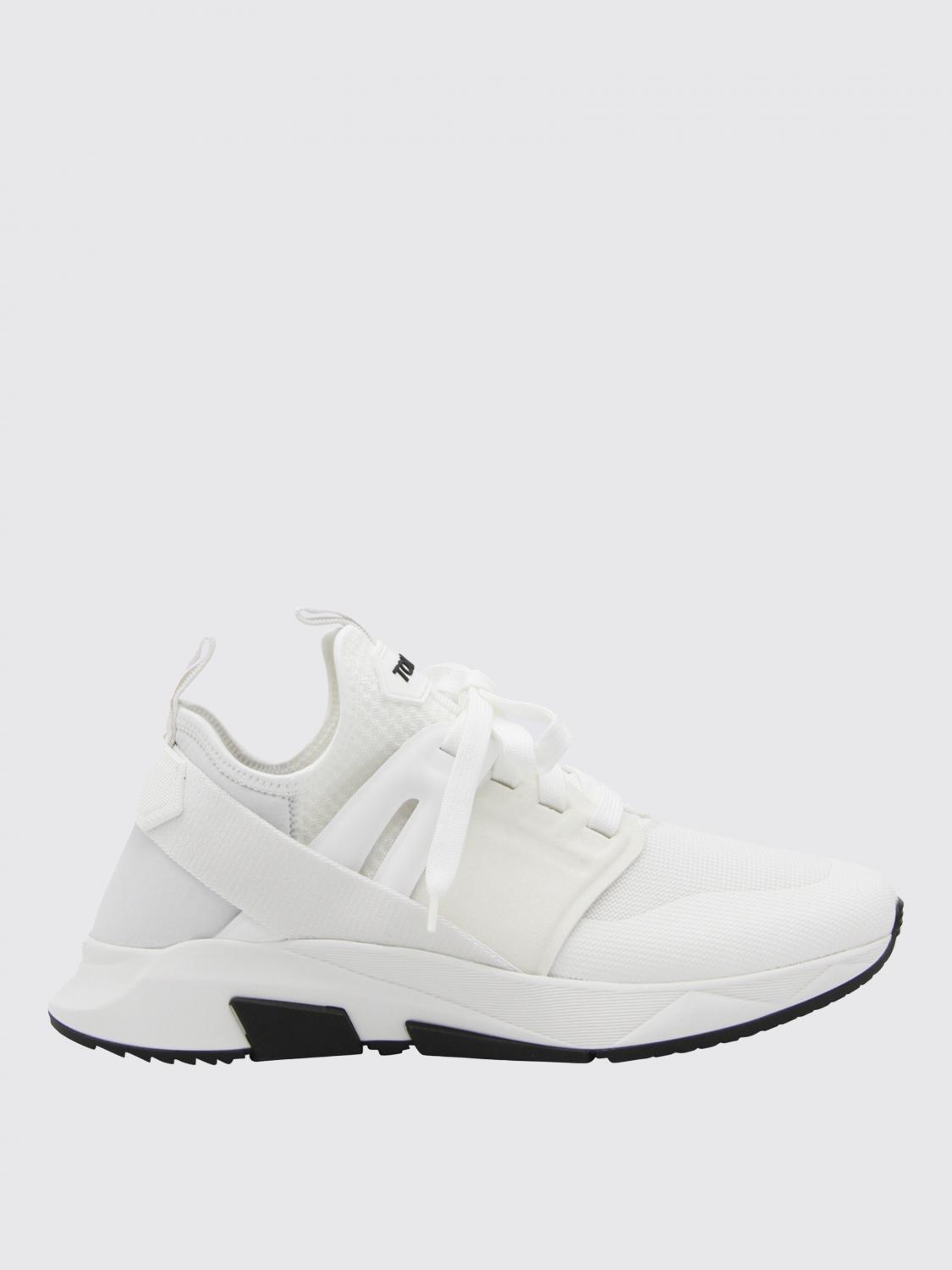 TOM FORD BASKETS: Baskets homme Tom Ford, Blanc 1 - Img 1