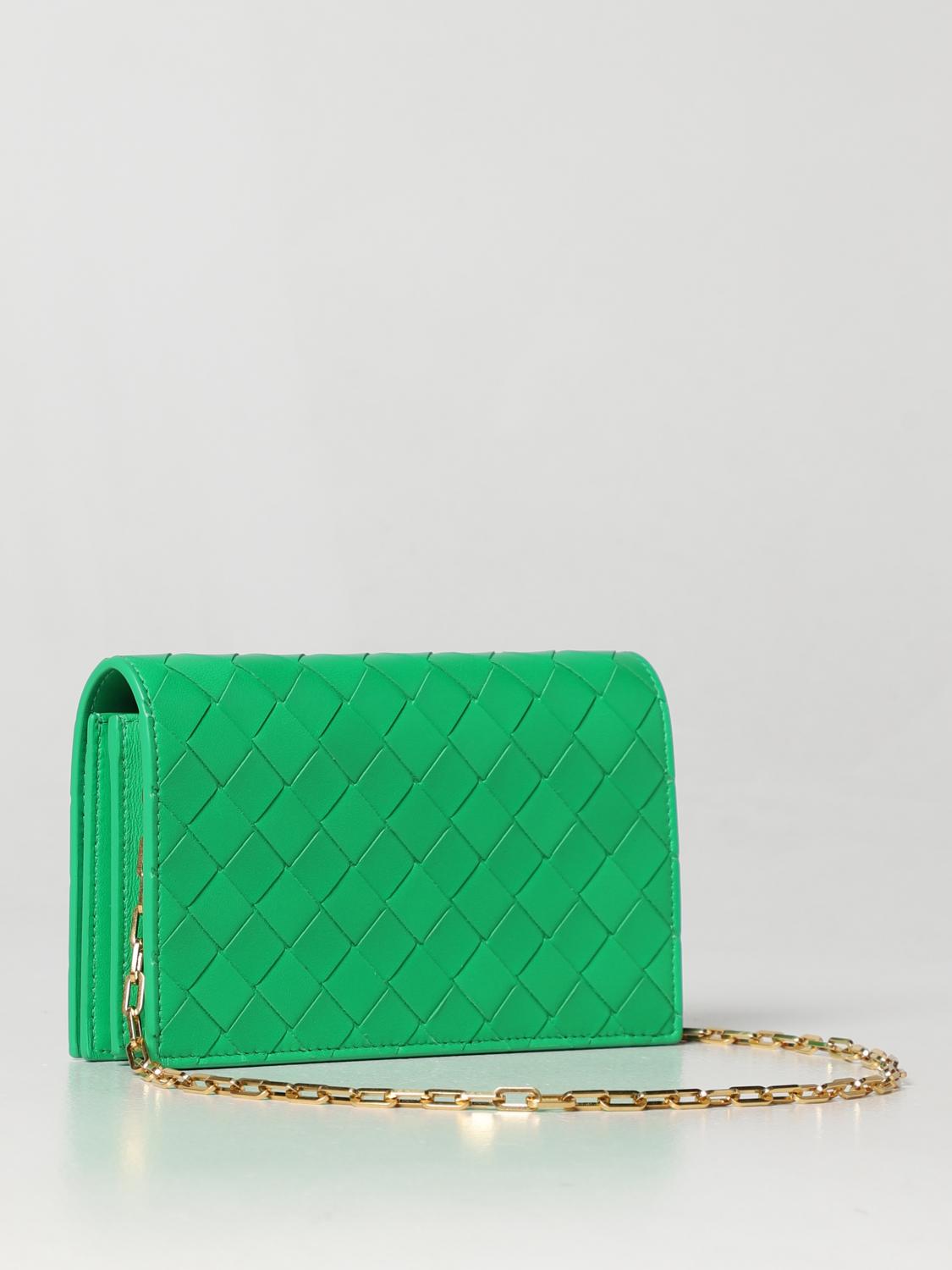 BOTTEGA VENETA MINI BOLSO: Cartera mujer Bottega Veneta, Verde - Img 2