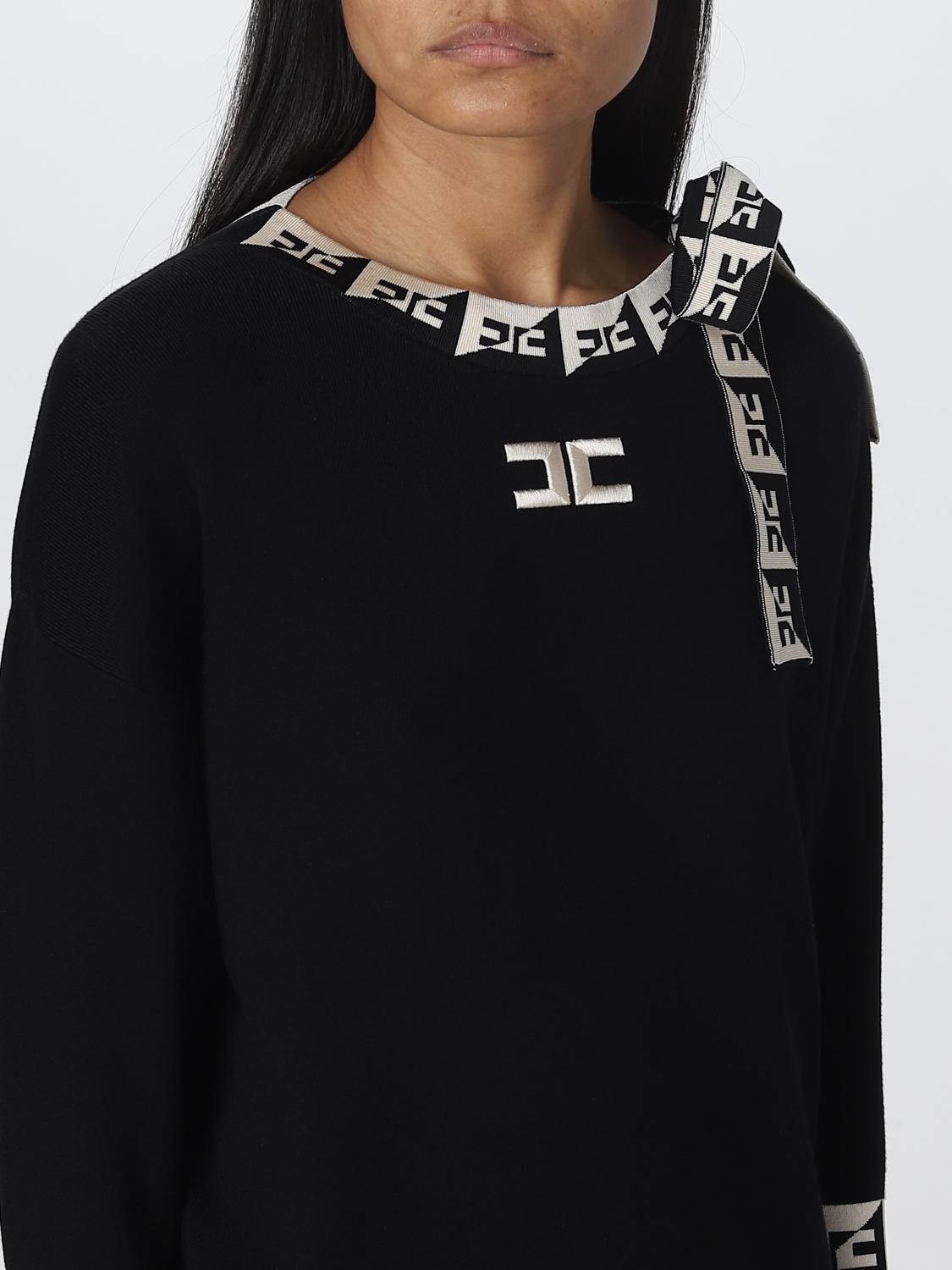 ELISABETTA FRANCHI PULL: Pull femme Elisabetta Franchi, Noir - Img 3